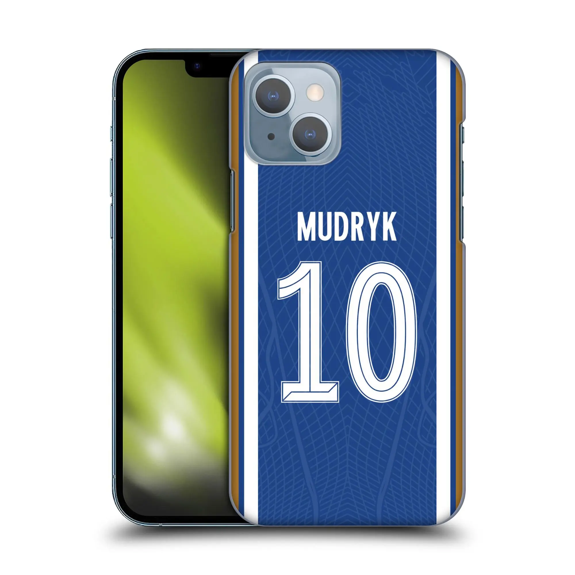 Chelsea Mykhailo Mudryk 2023/24 Home Kit Phone Case - iPhone