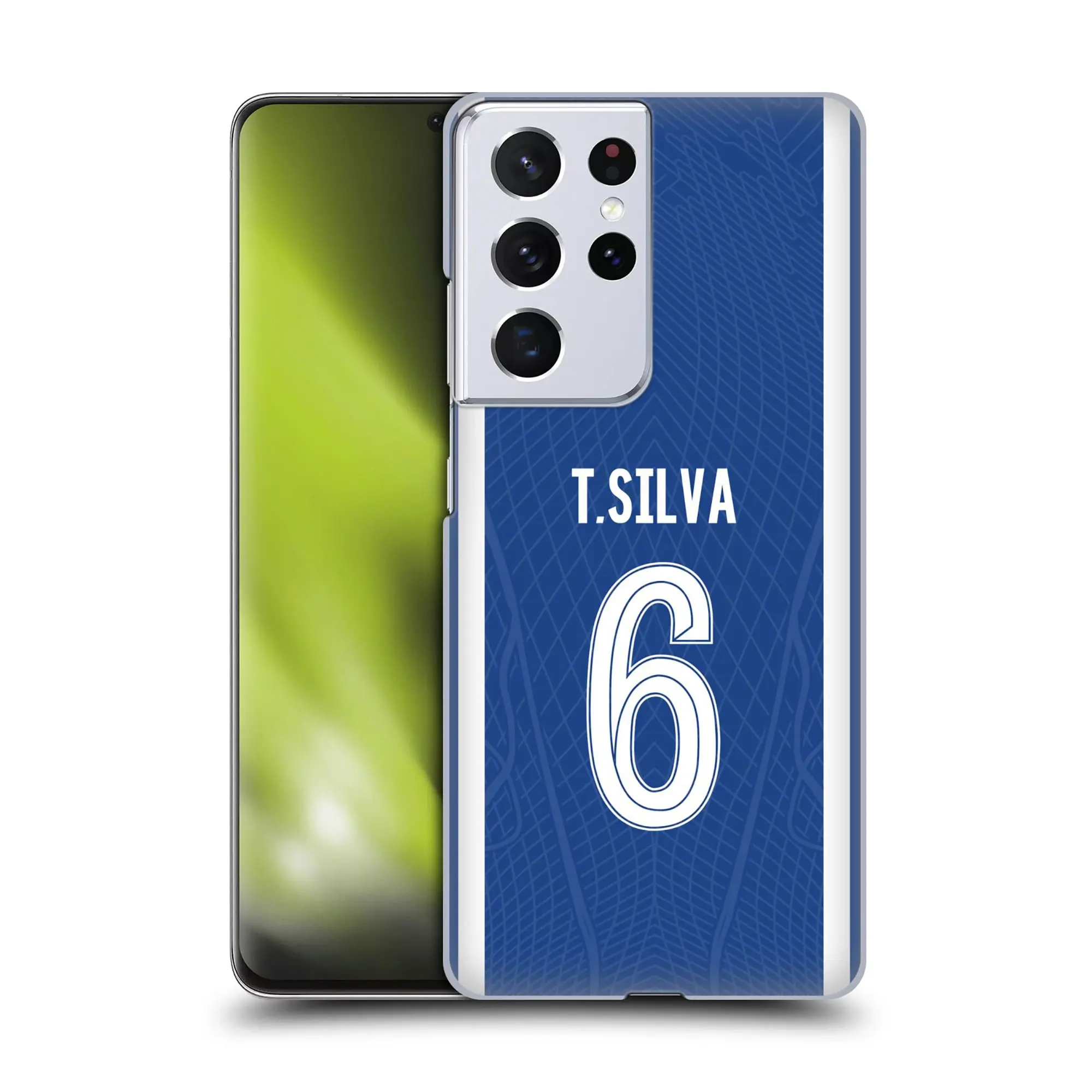 Chelsea Thiago Silva 2023/24 Home Kit Phone Case - Samsung