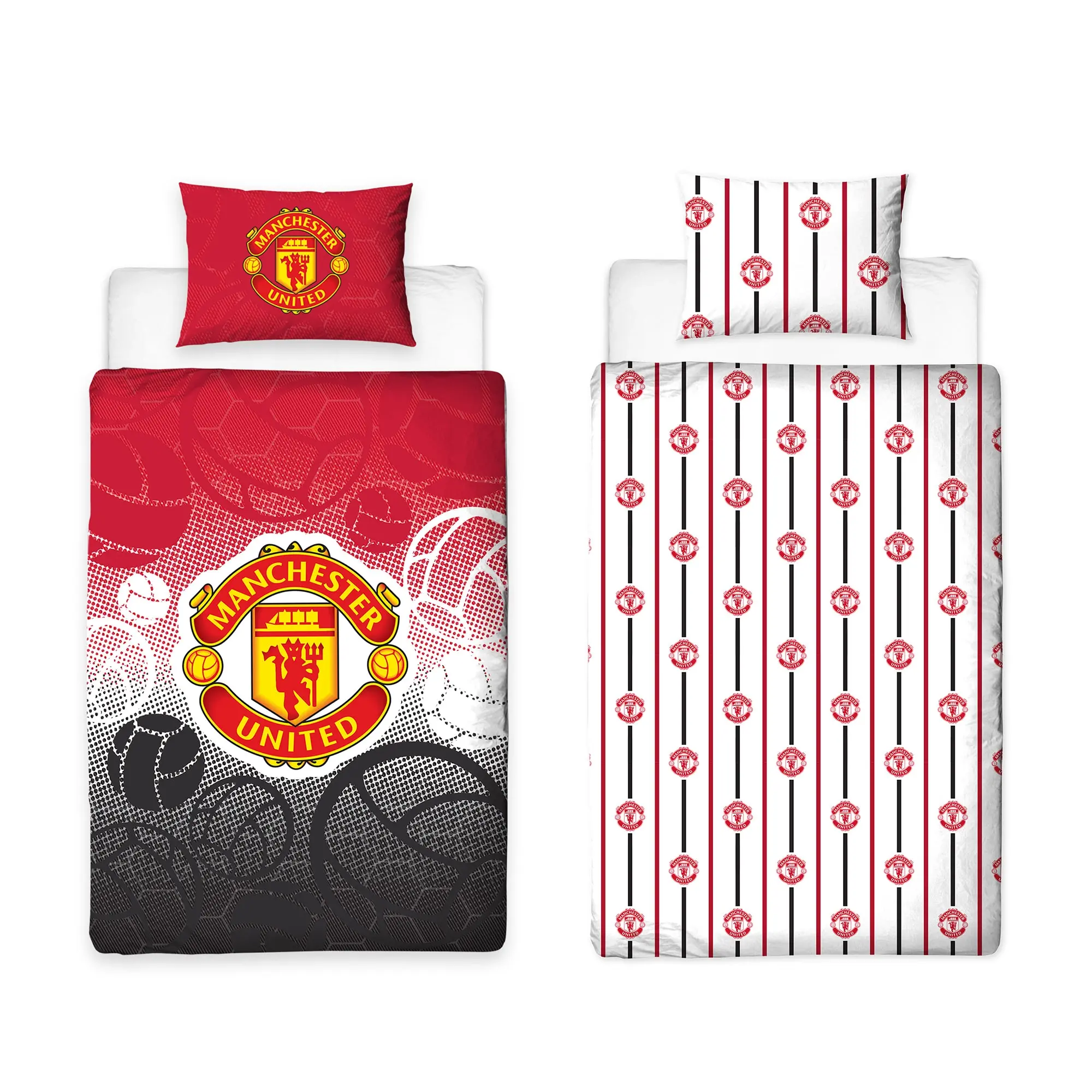 Manchester United Crest Panel Duvet - Single