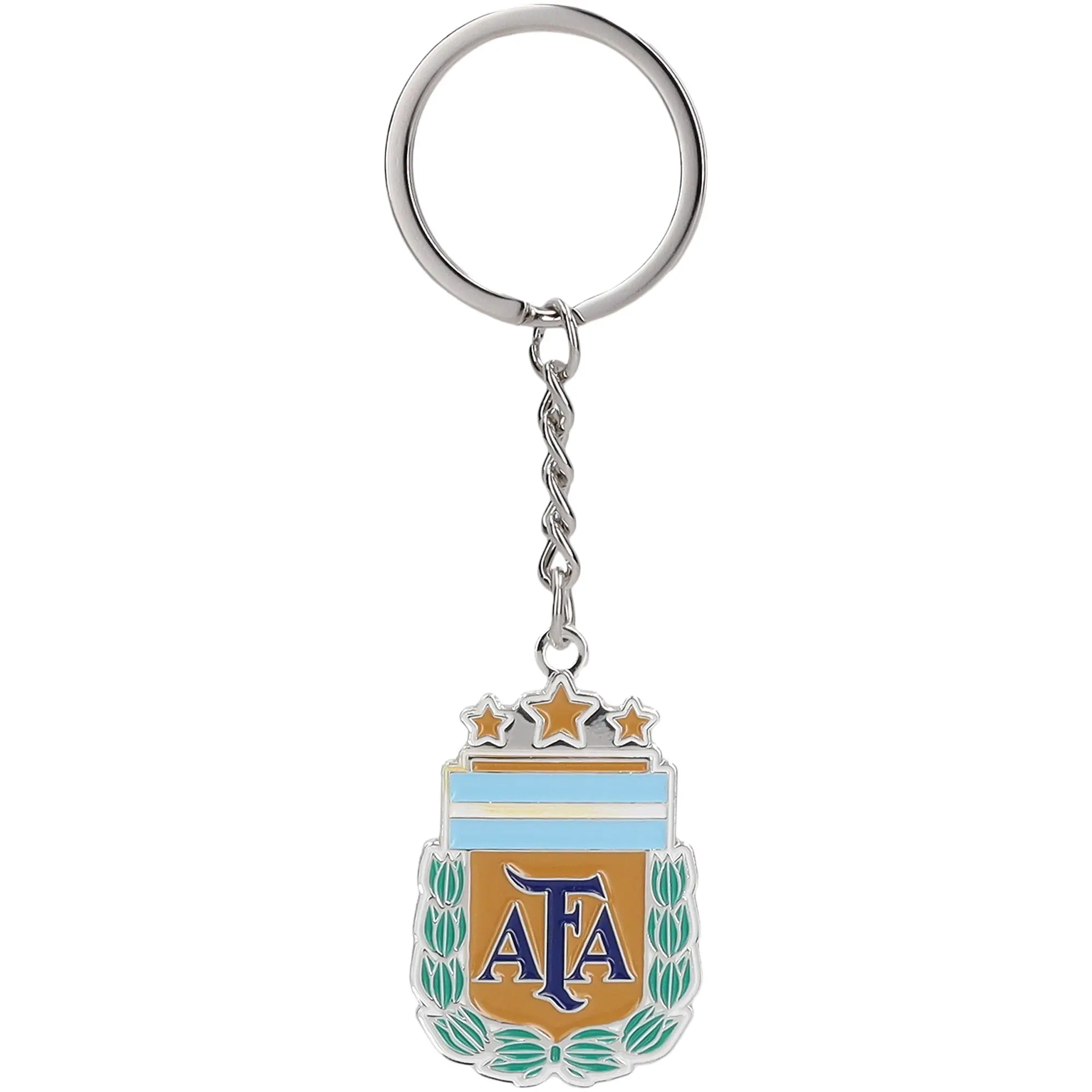 No Brand Argentina Crest Keyring