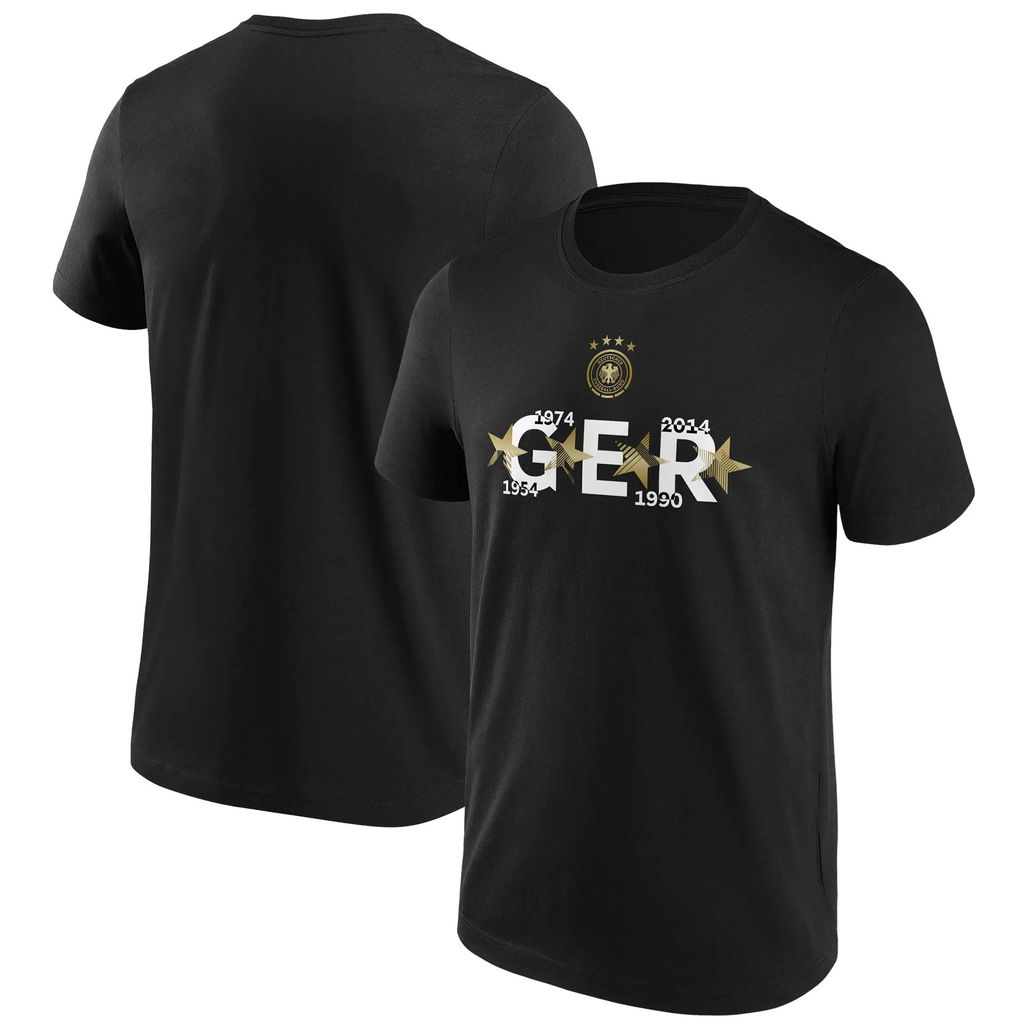 Fanatics Unlabeled DFB Hometown Graphic T-Shirt - Black - Mens