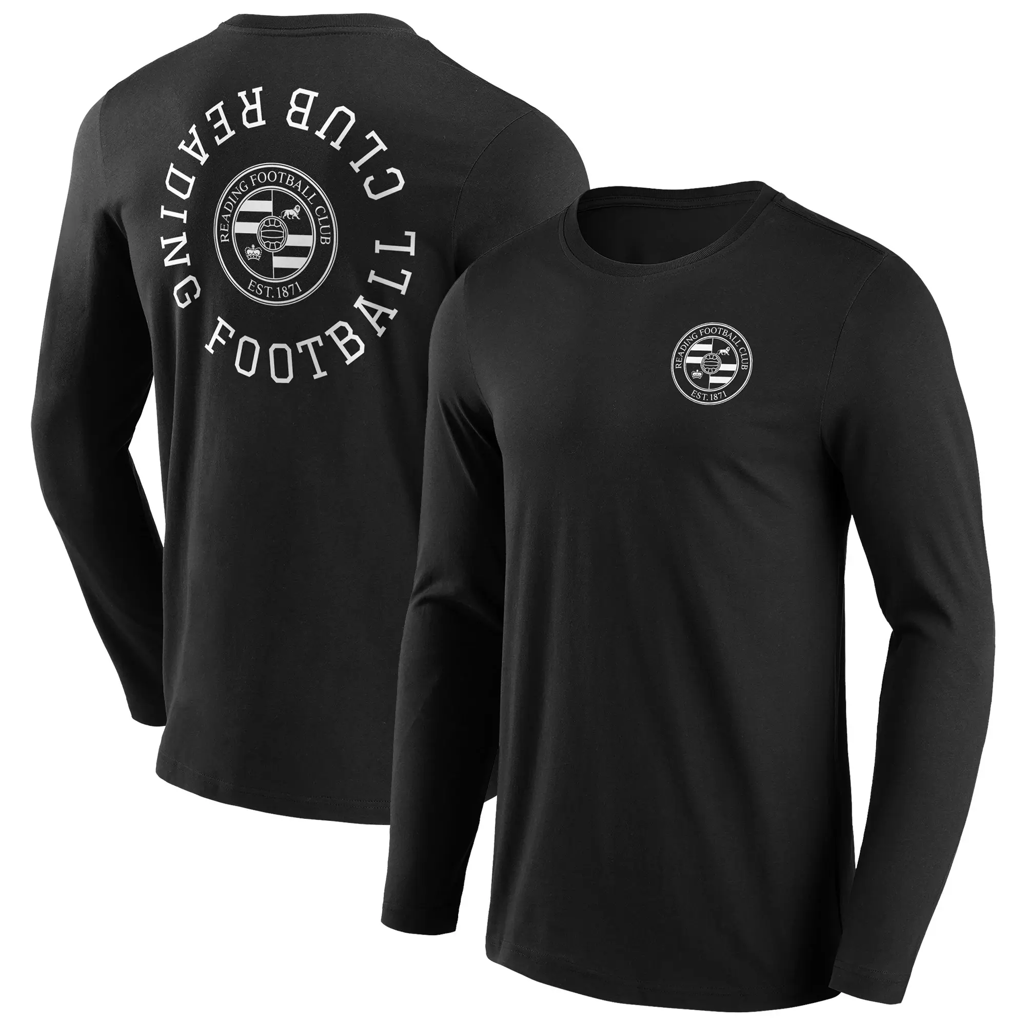 Fanatics Reading Loop Graphic Long Sleeve T-shirt - Black - Mens
