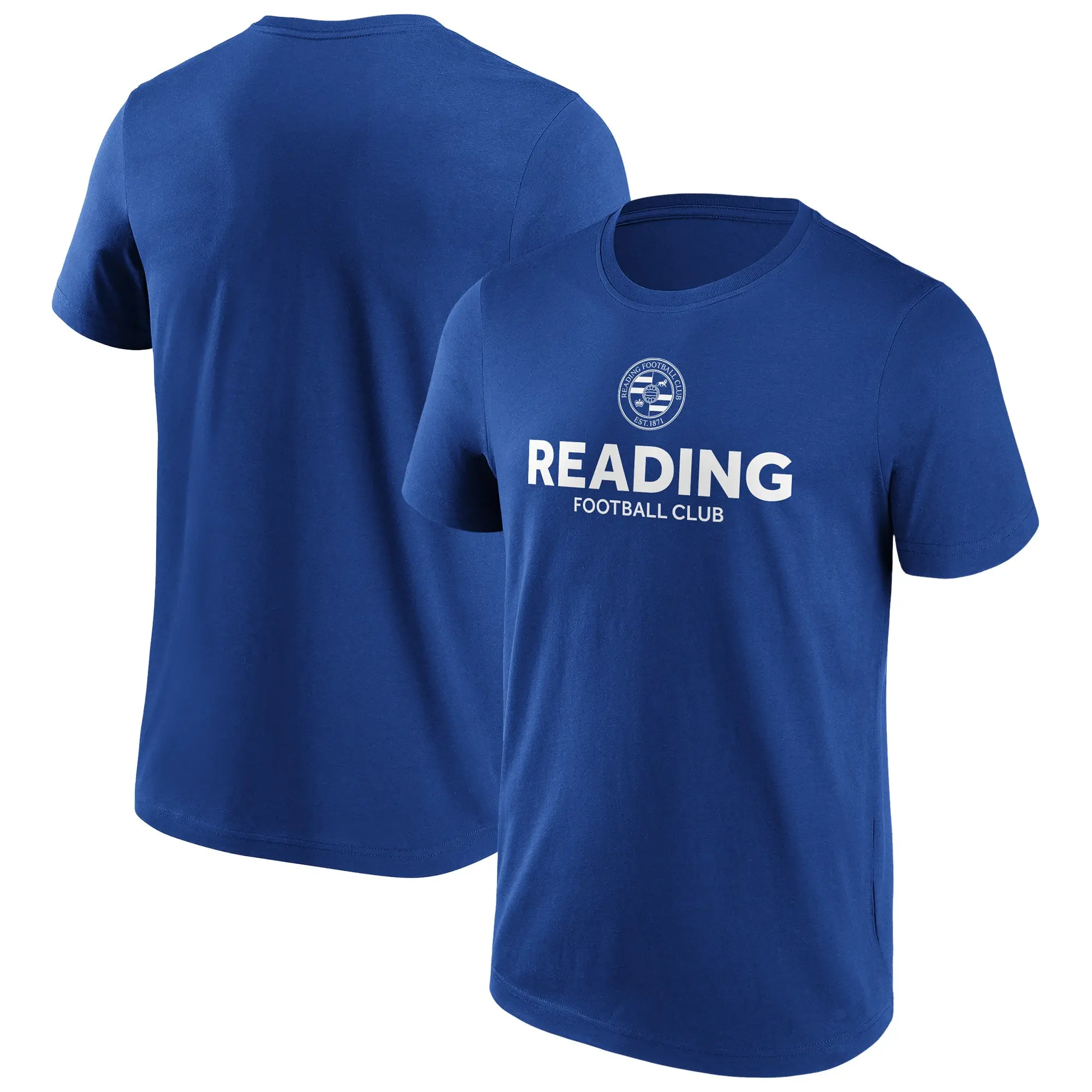 Fanatics Reading Wordmark Graphic T-Shirt - Royal - Mens