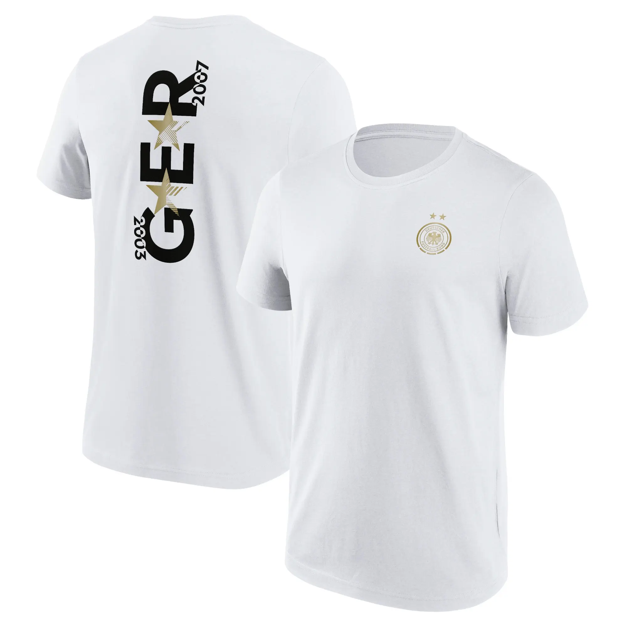 Fanatics Unlabeled Germany Hometown Graphic T-Shirt - White - Mens