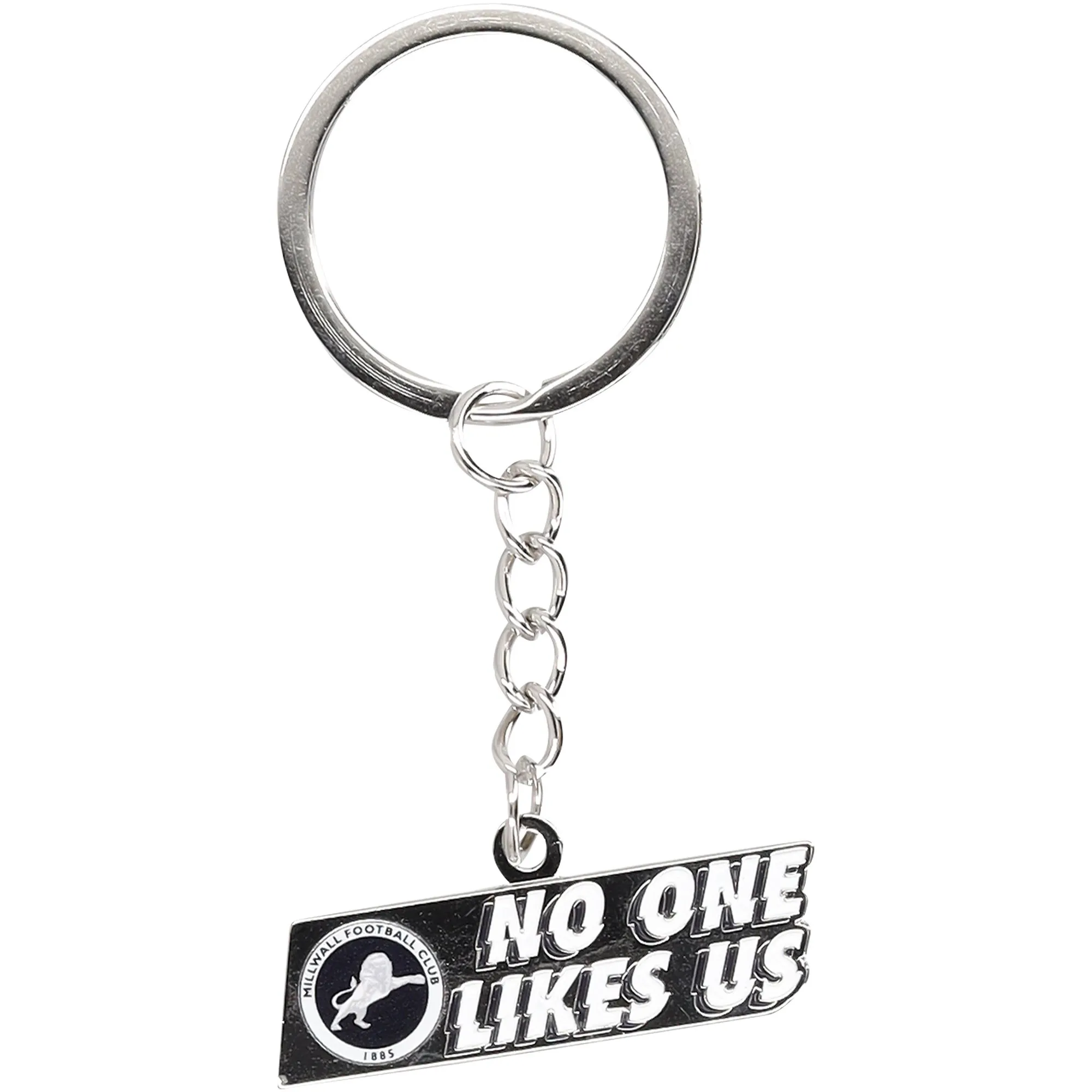Fanatics Unlabeled Millwall No One Likes Us Keyring