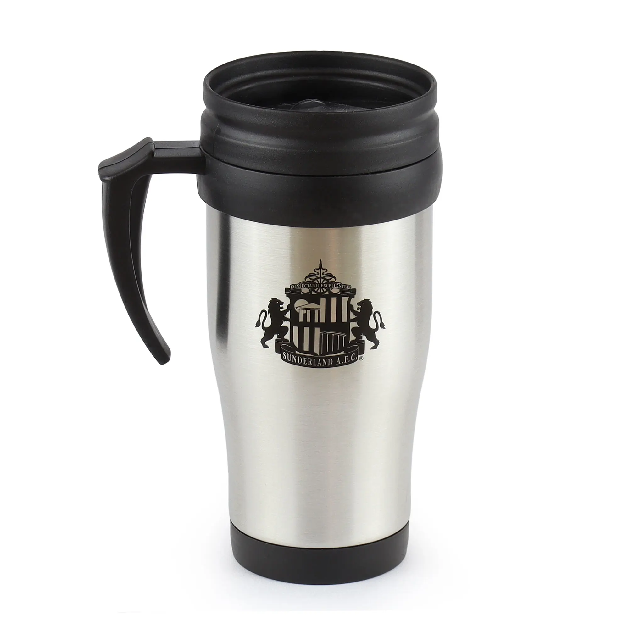 Fanatics Sunderland Chrome Thermo Mug - 400ml