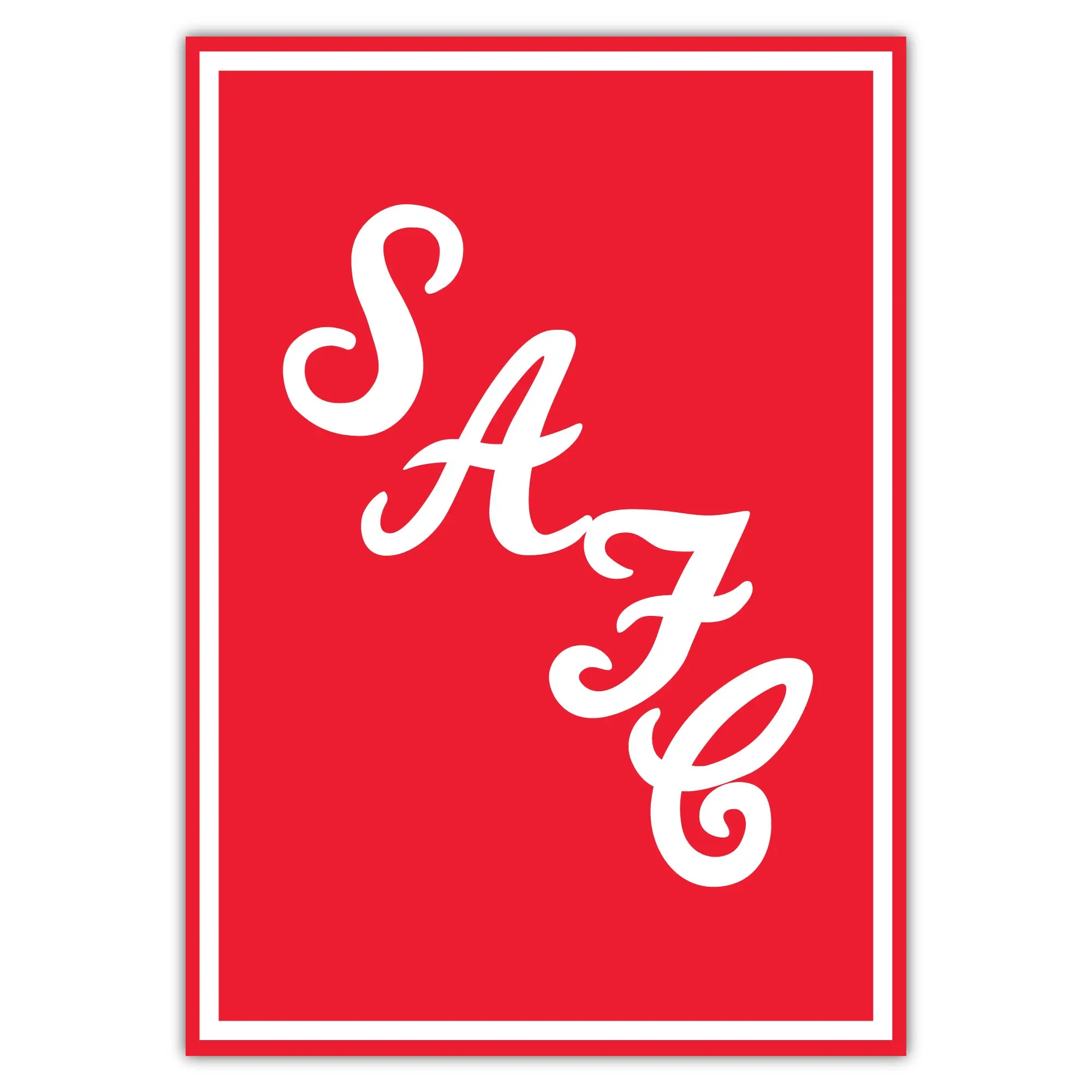 Sunderland SAFC Script Print - Unframed A2