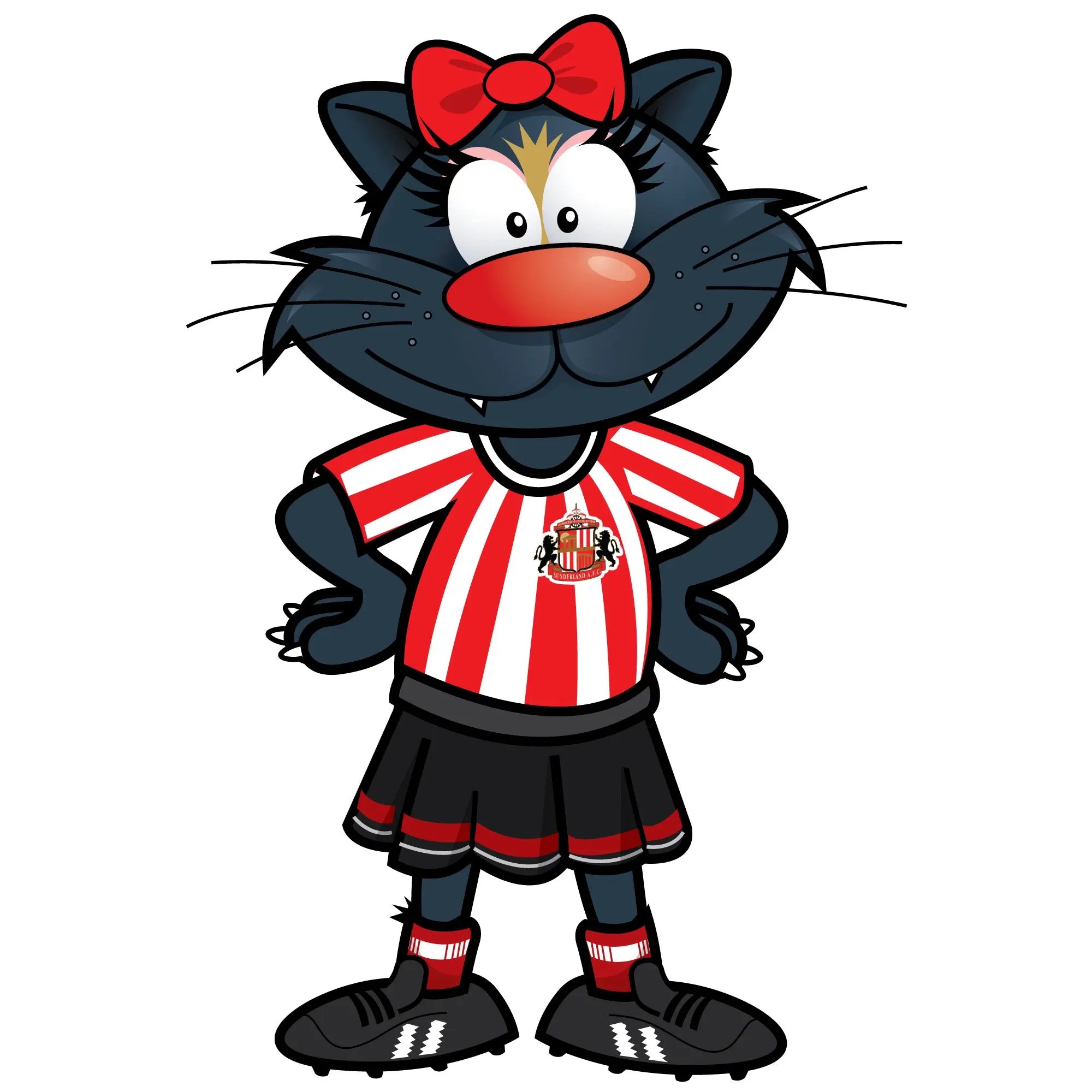 Sunderland Delilah Wall Sticker - 90cm height x 60cm width
