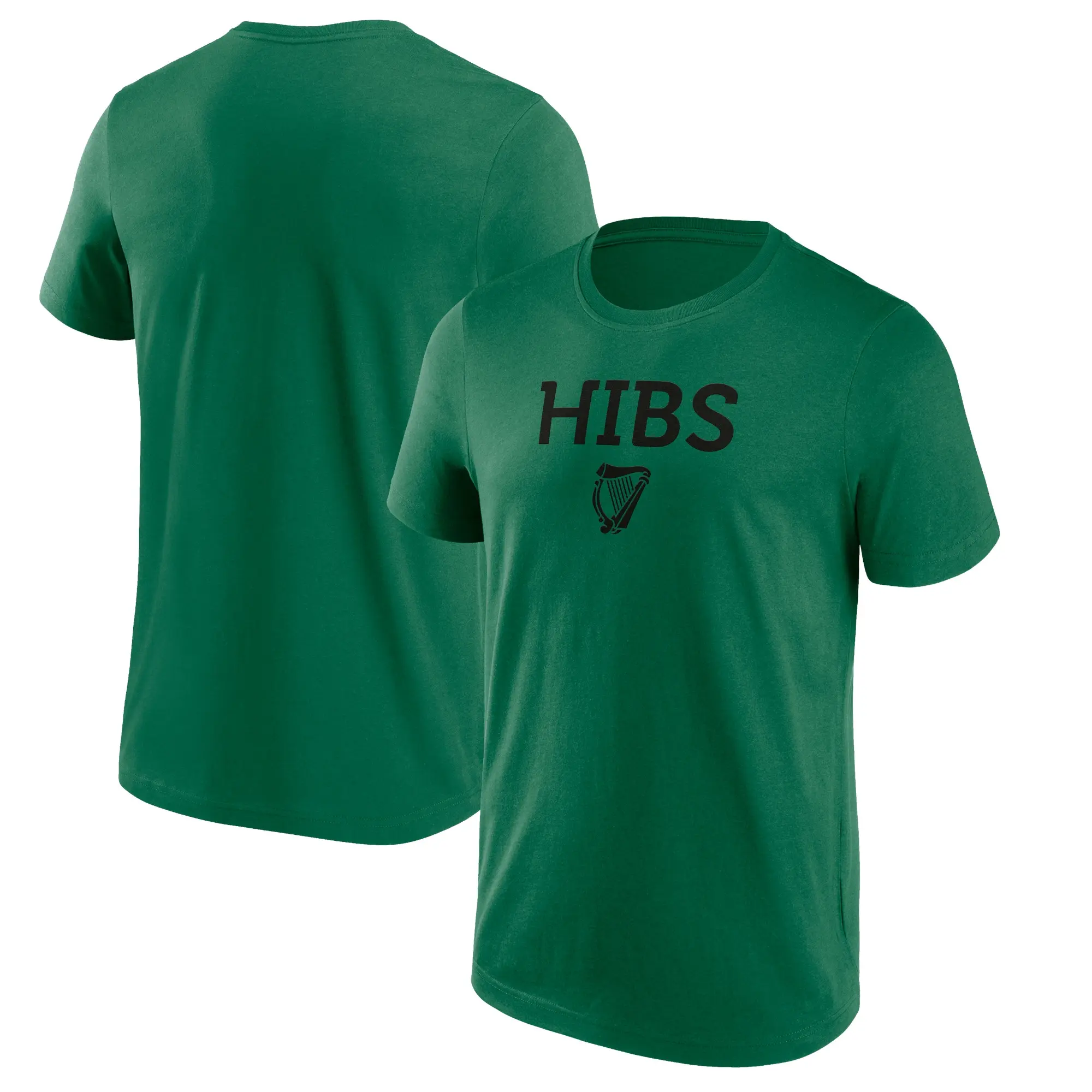 Fanatics Hibernian Wordmark Graphic T-Shirt - Kelly Green - Mens