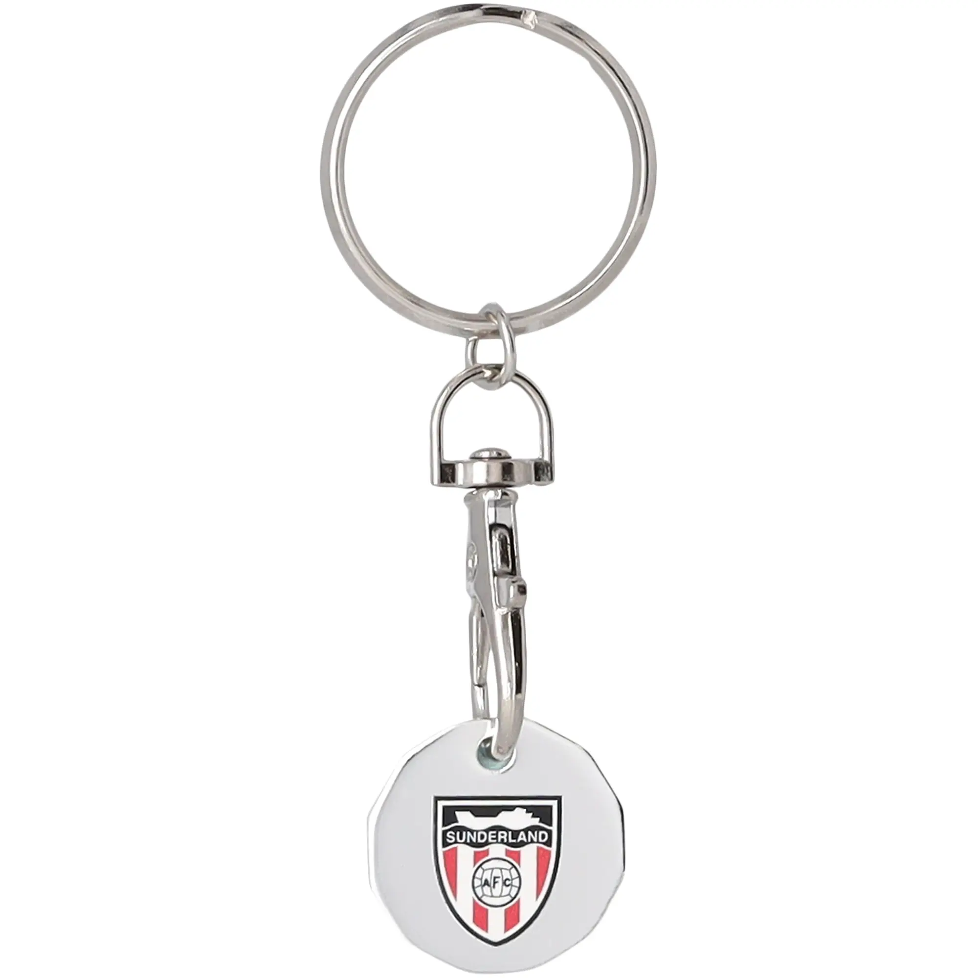 Fanatics Sunderland Crest Trolley Coin Keyring