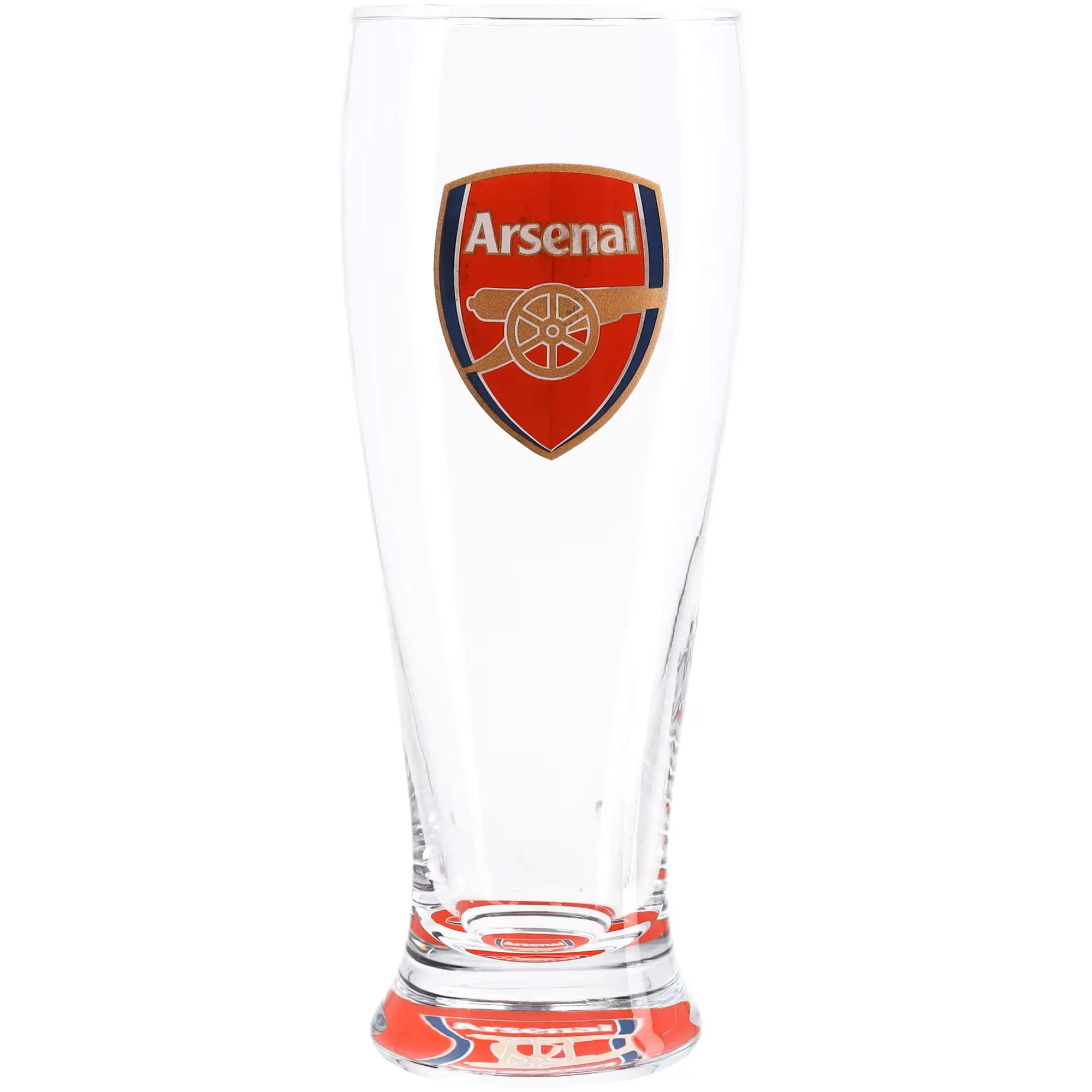 No Brand Arsenal Crest on Base Pint Glass