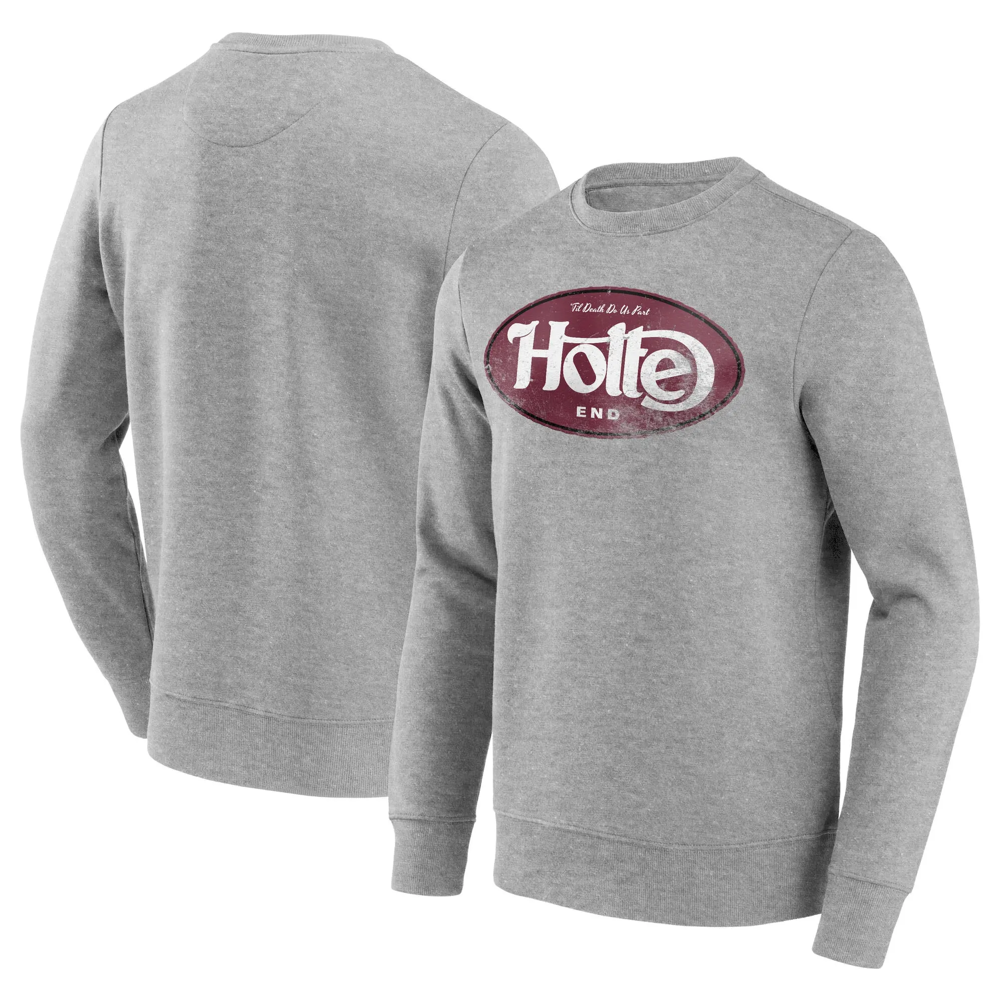 Fanatics Aston Villa Retro Hometown Graphic Crew Sweatshirt - Sports Grey - Mens