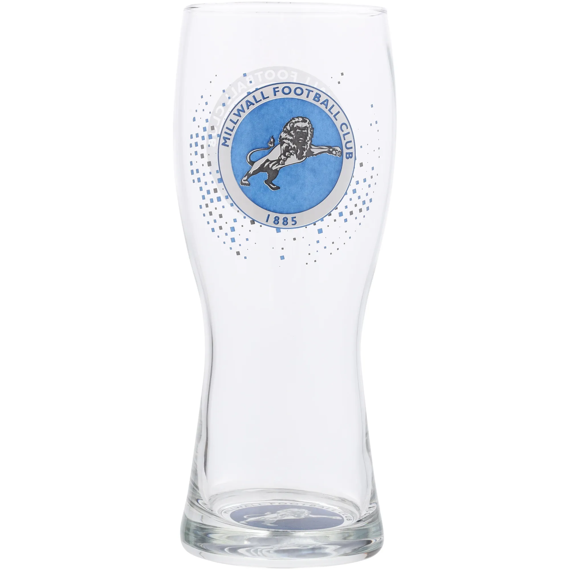 Fanatics Unlabeled Millwall Pilsner Glass - 50cl