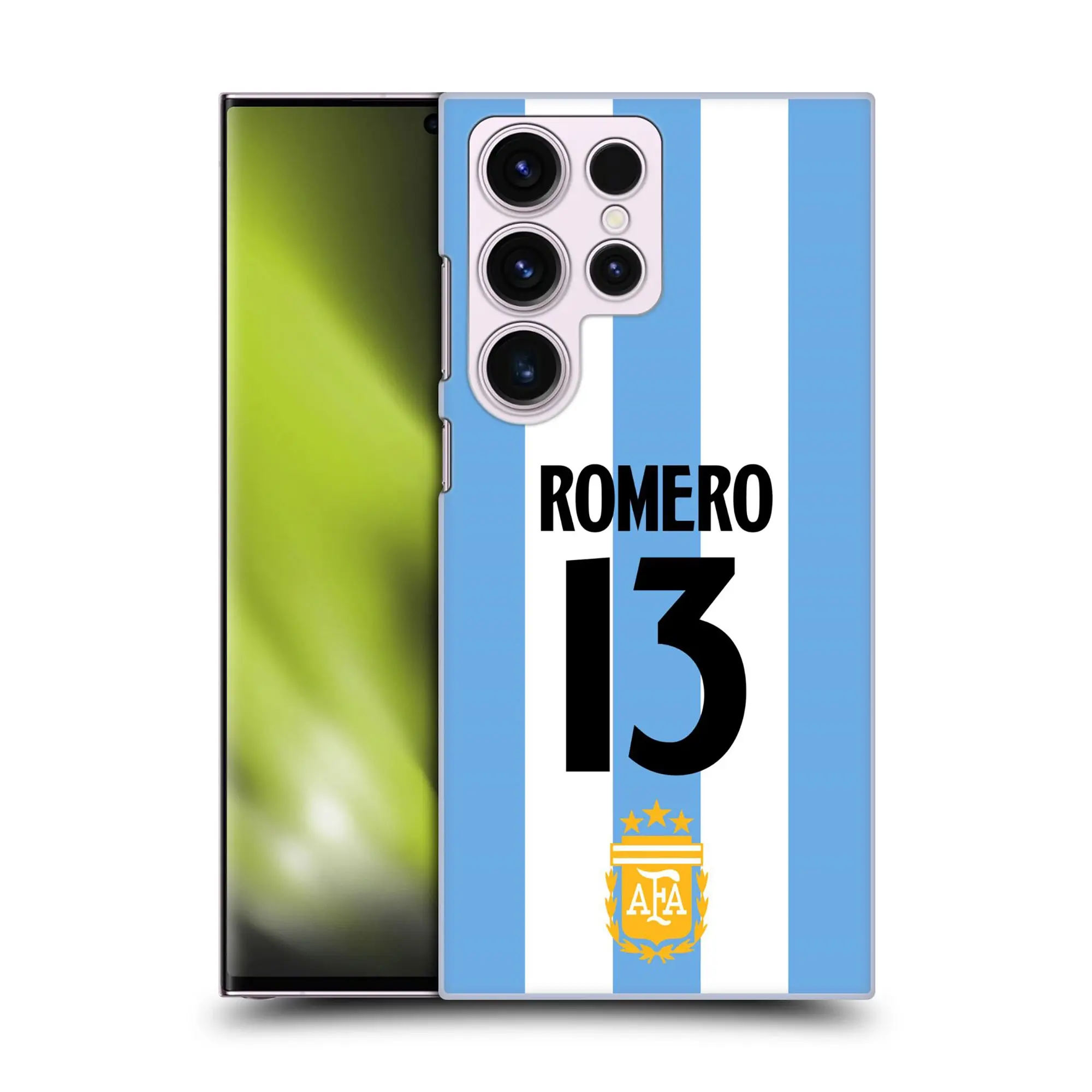 Argentina Cristian Romero Name and Number Phone Case - Samsung