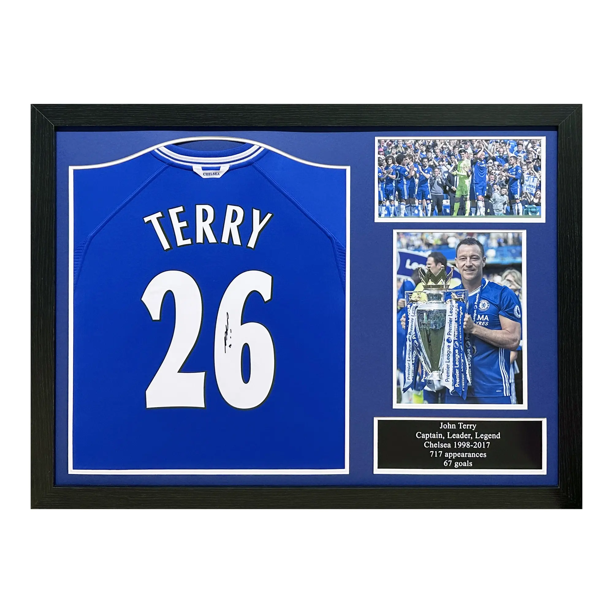 John Terry Signed Shirt - Framed