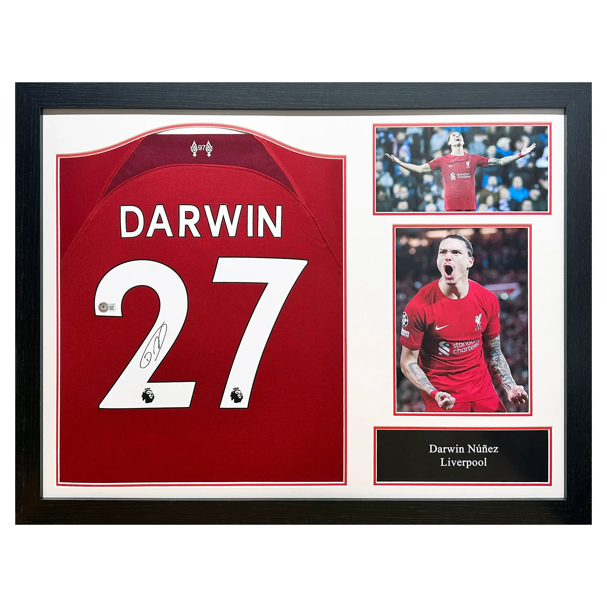 Liverpool Darwin Nunez Signed Shirt