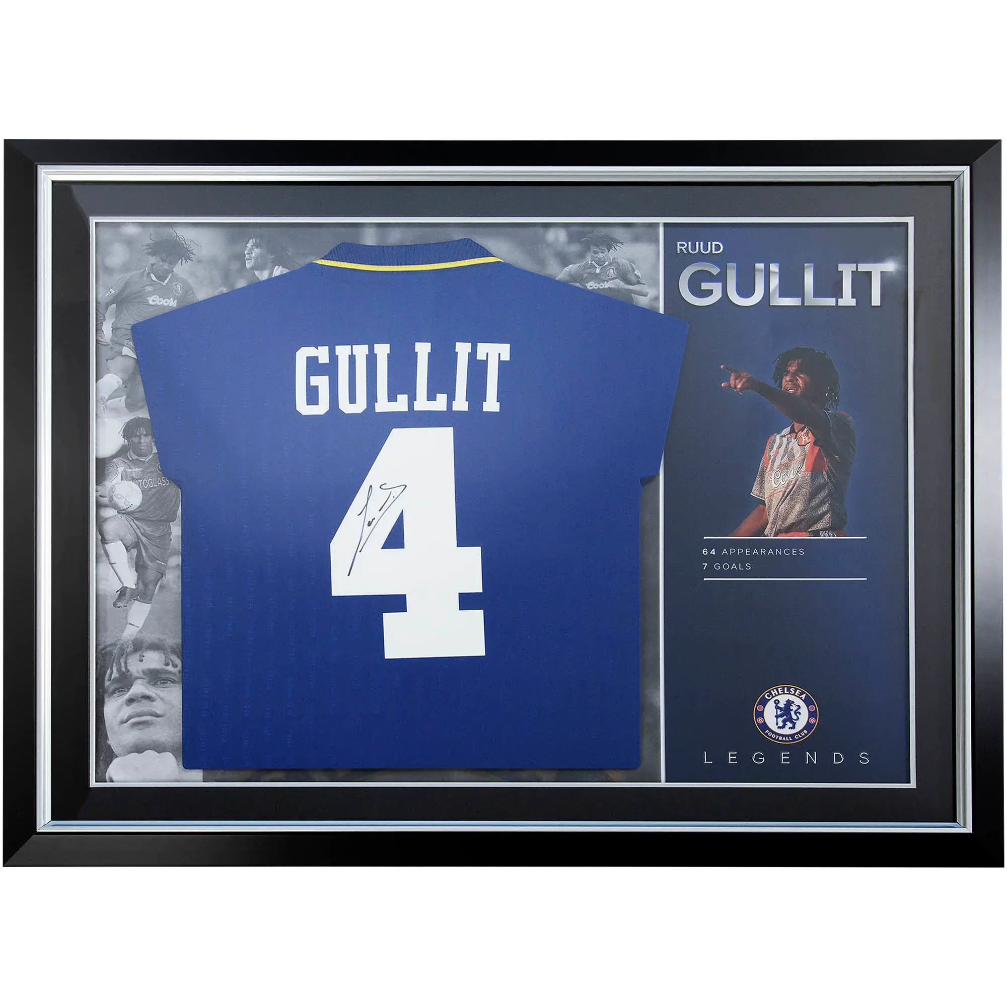 Chelsea Gullit – Signed Framed Shirt