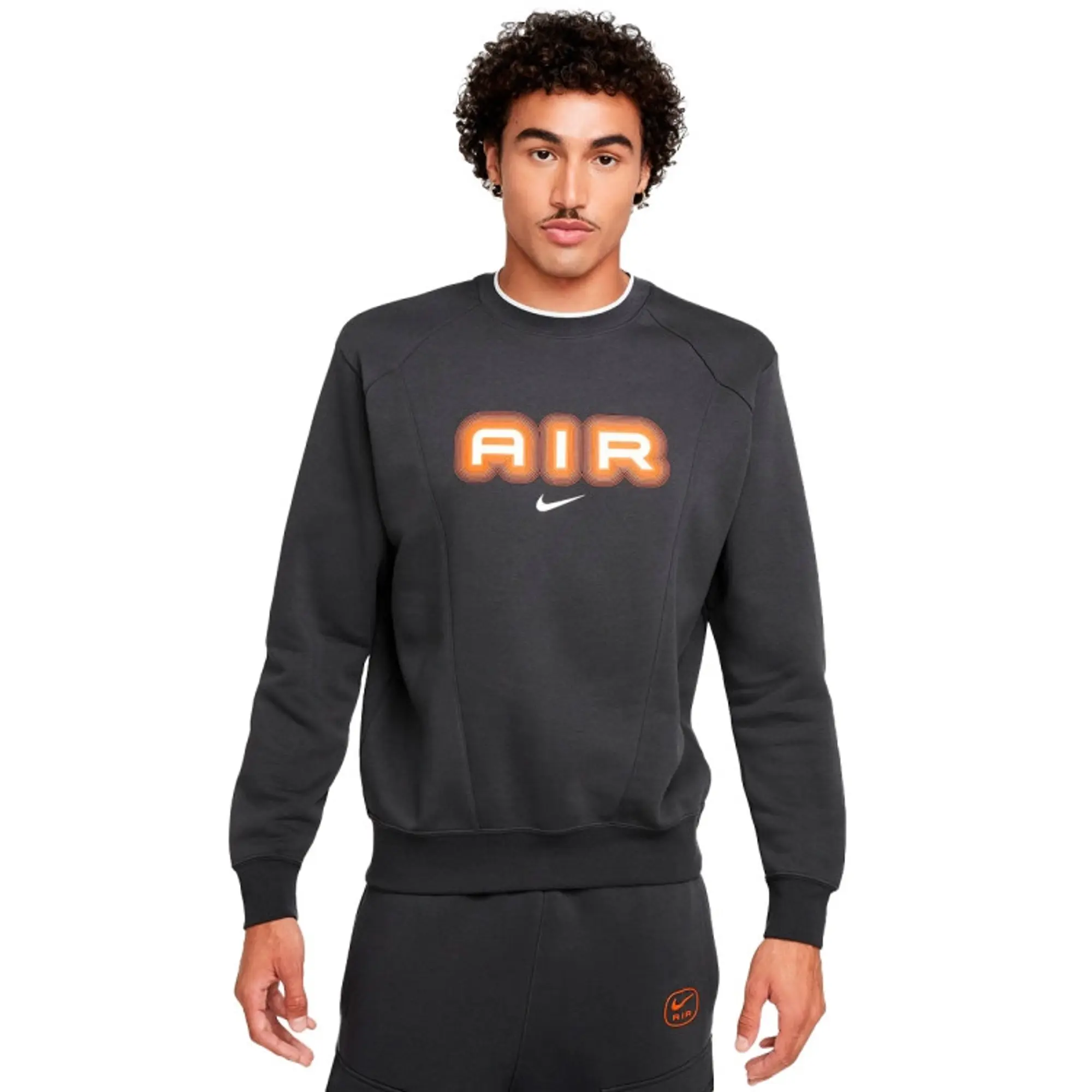 Nike Air Men Sweatshirts - Black