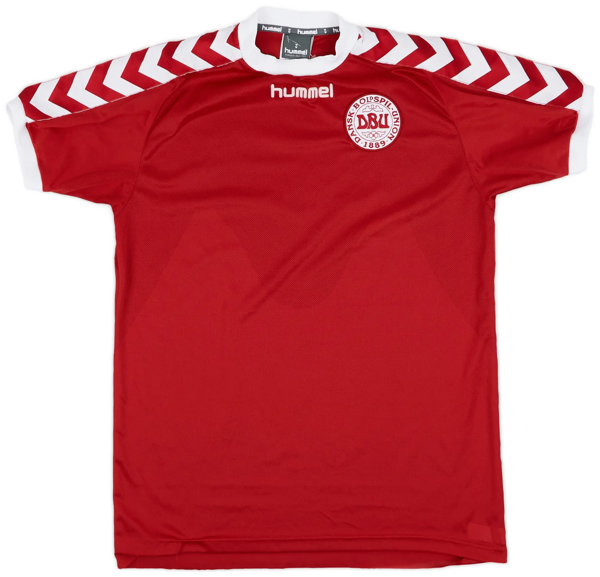 Hummel 2002-03 Denmark Home Shirt - 9/10 - (M/L)