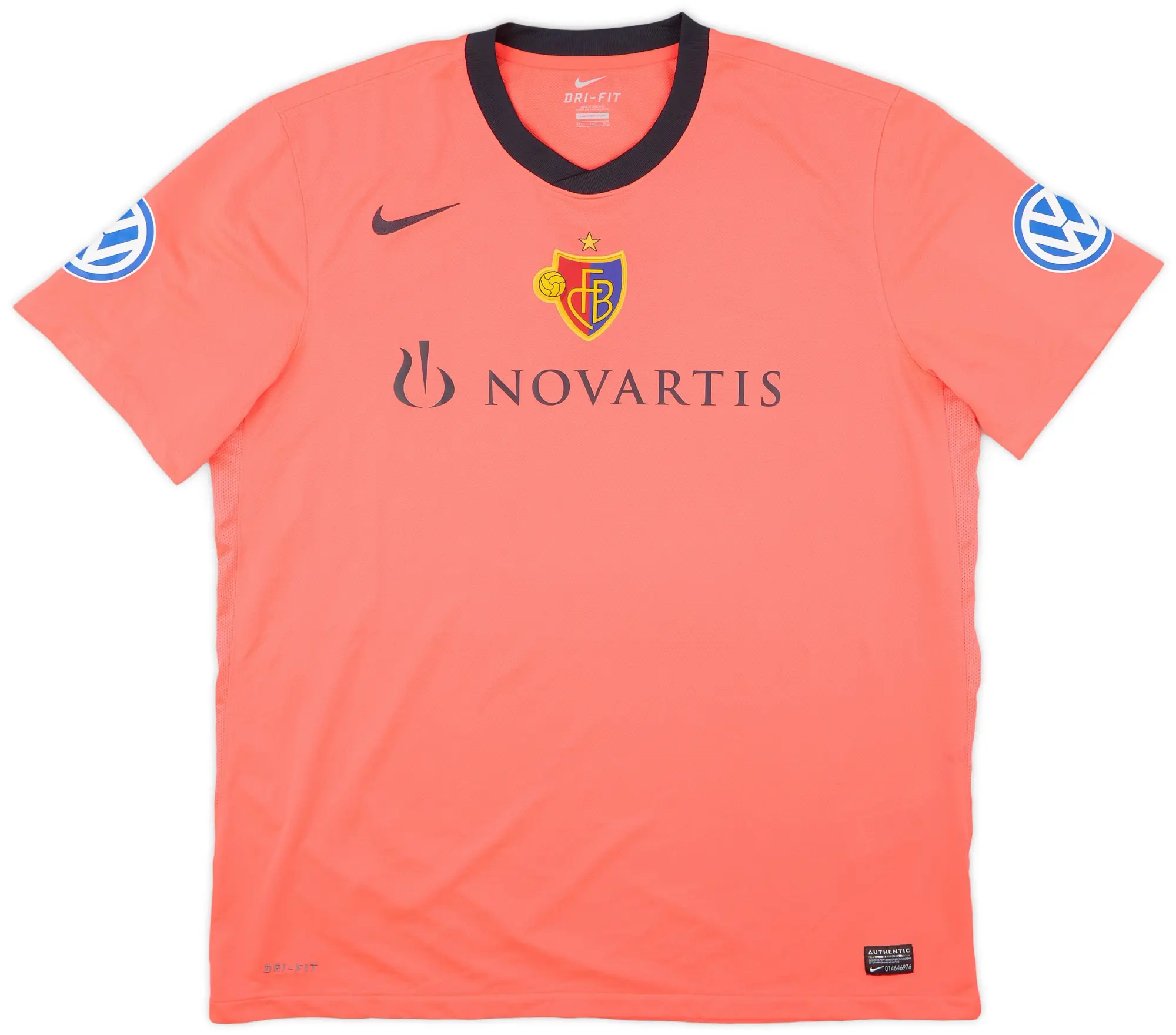 Nike 2011-12 FC Basel Away Shirt - 6/10 - (XXL)