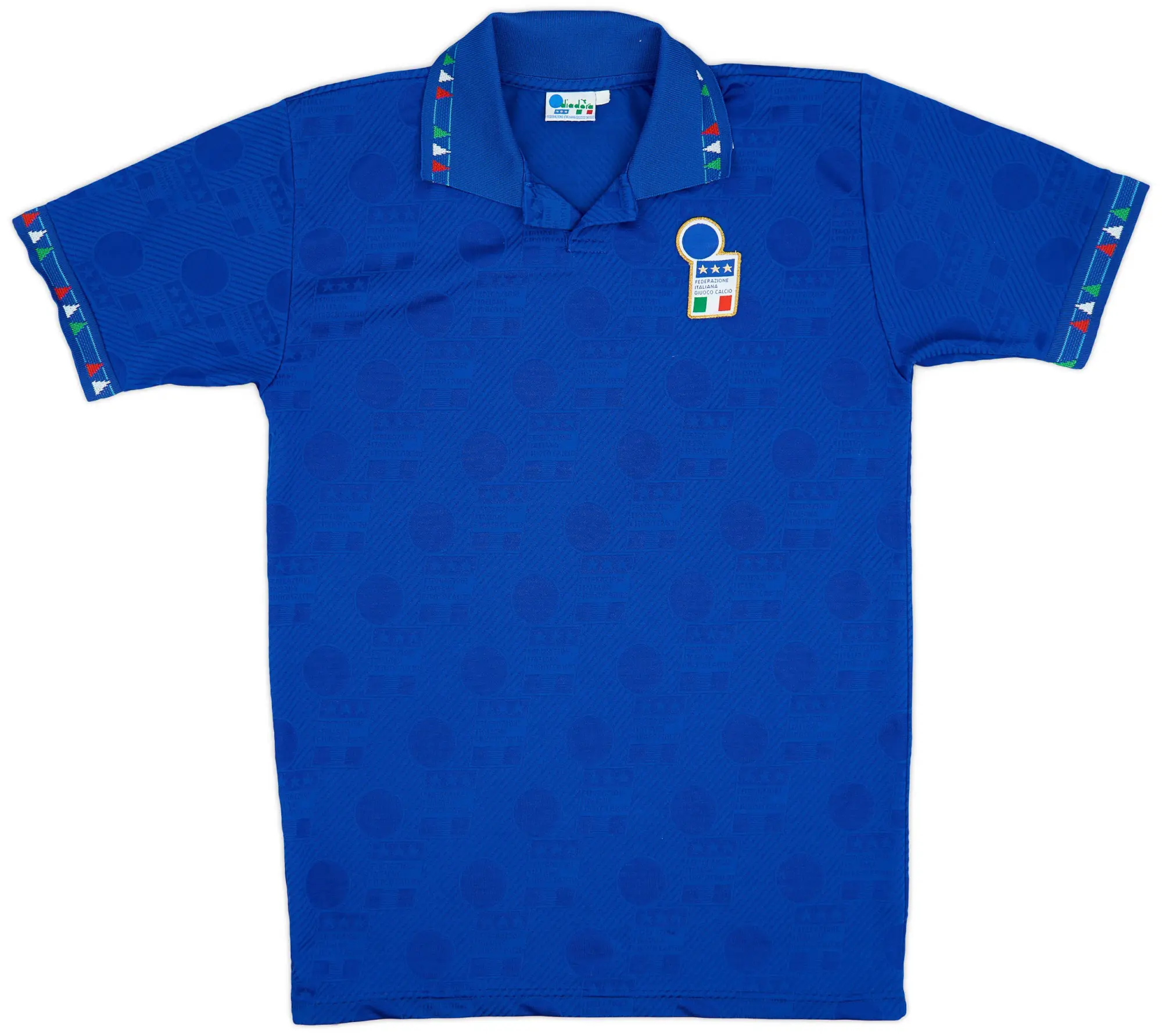 Diadora 1994 Italy Home Shirt #10 (Baggio) - 6/10 - (M)