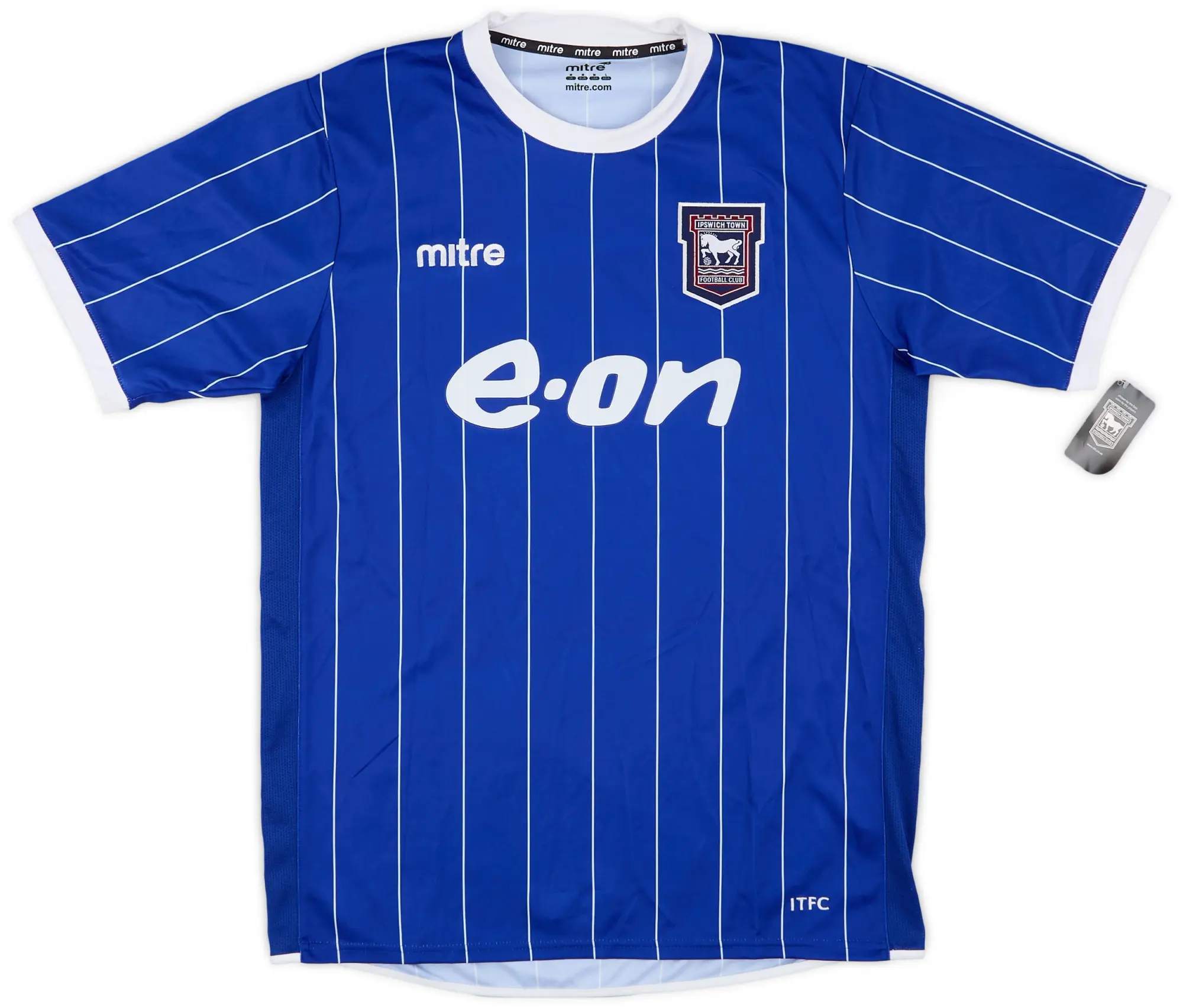 2007-08 Ipswich Home Shirt (M)