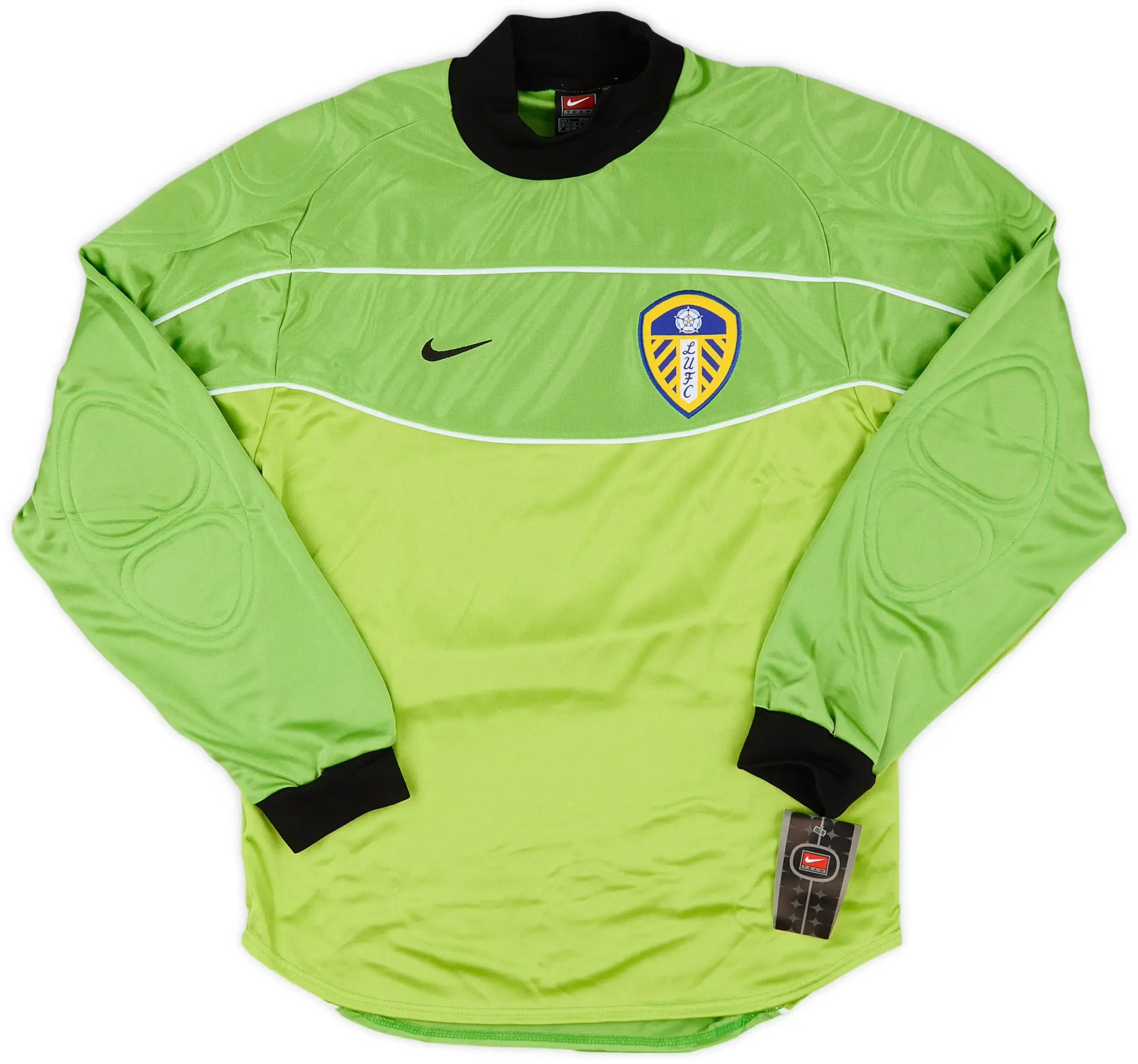 Nike Leeds United Mens LS Goalkeeper Player Issue Home Shirt 2001/02