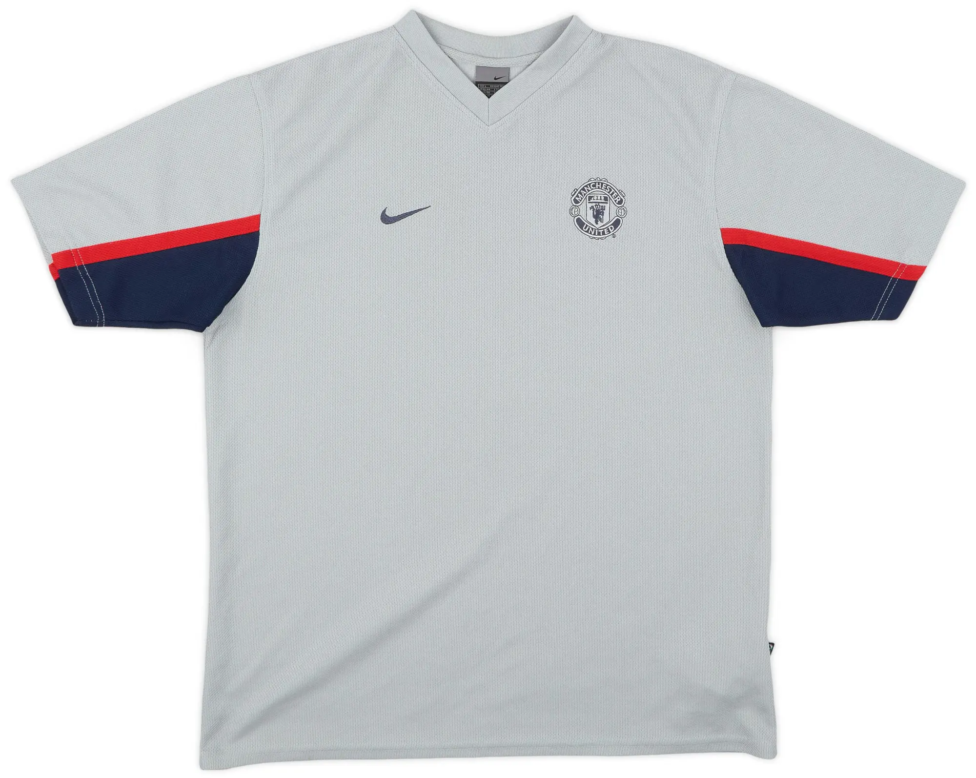 2002-03 Manchester United Nike Training Shirt - 9/10 - (M)