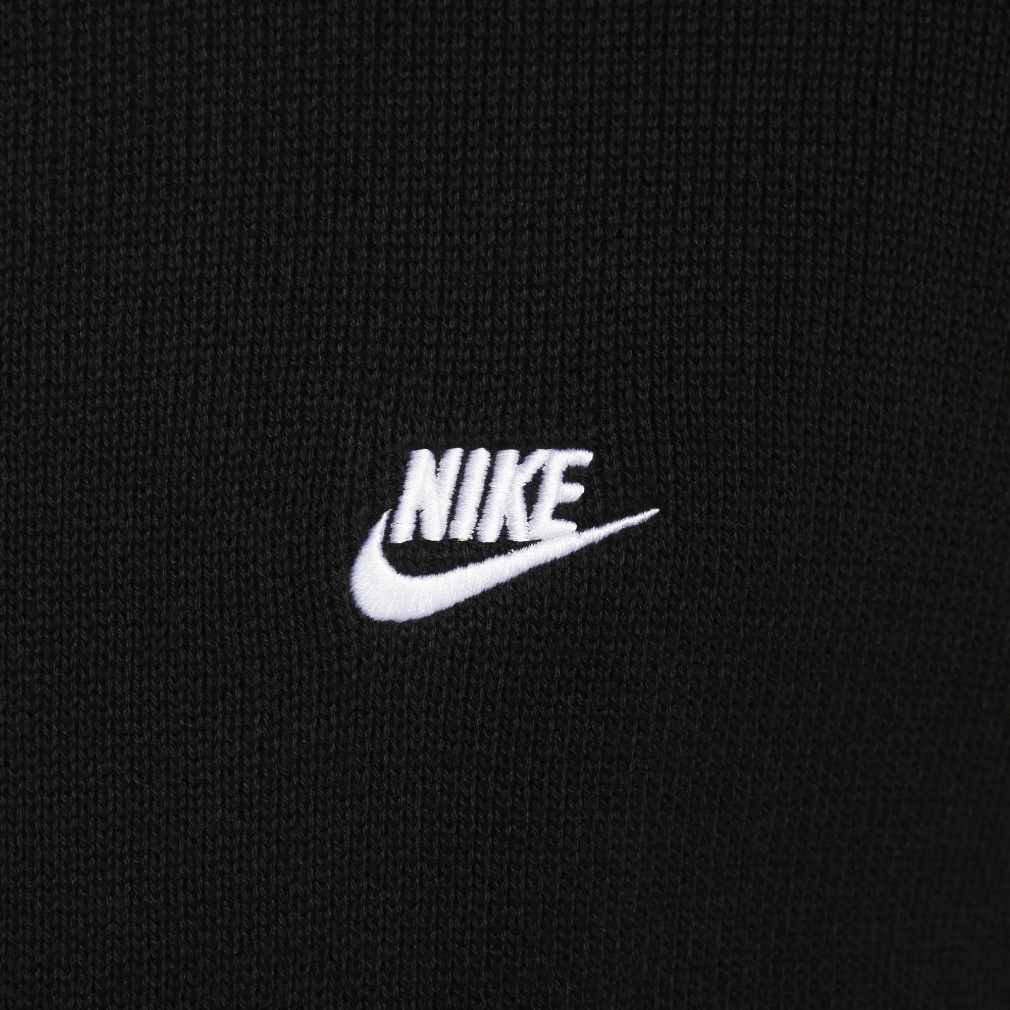 Nike Club Men's Crew-Neck Jumper - Black - Cotton