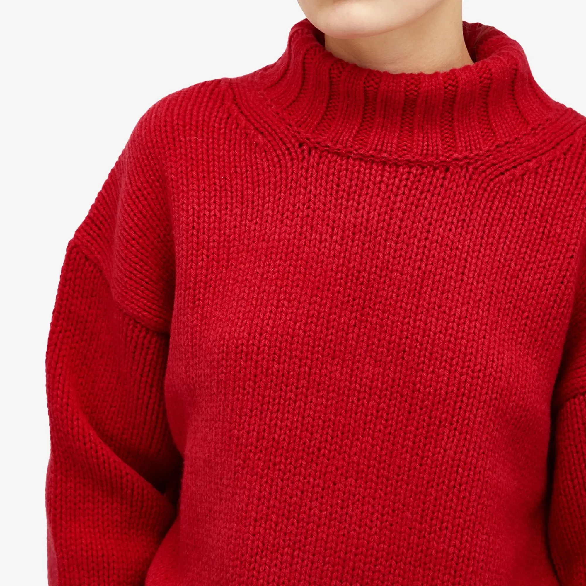 Closed Women's rollneck long sleeves Red