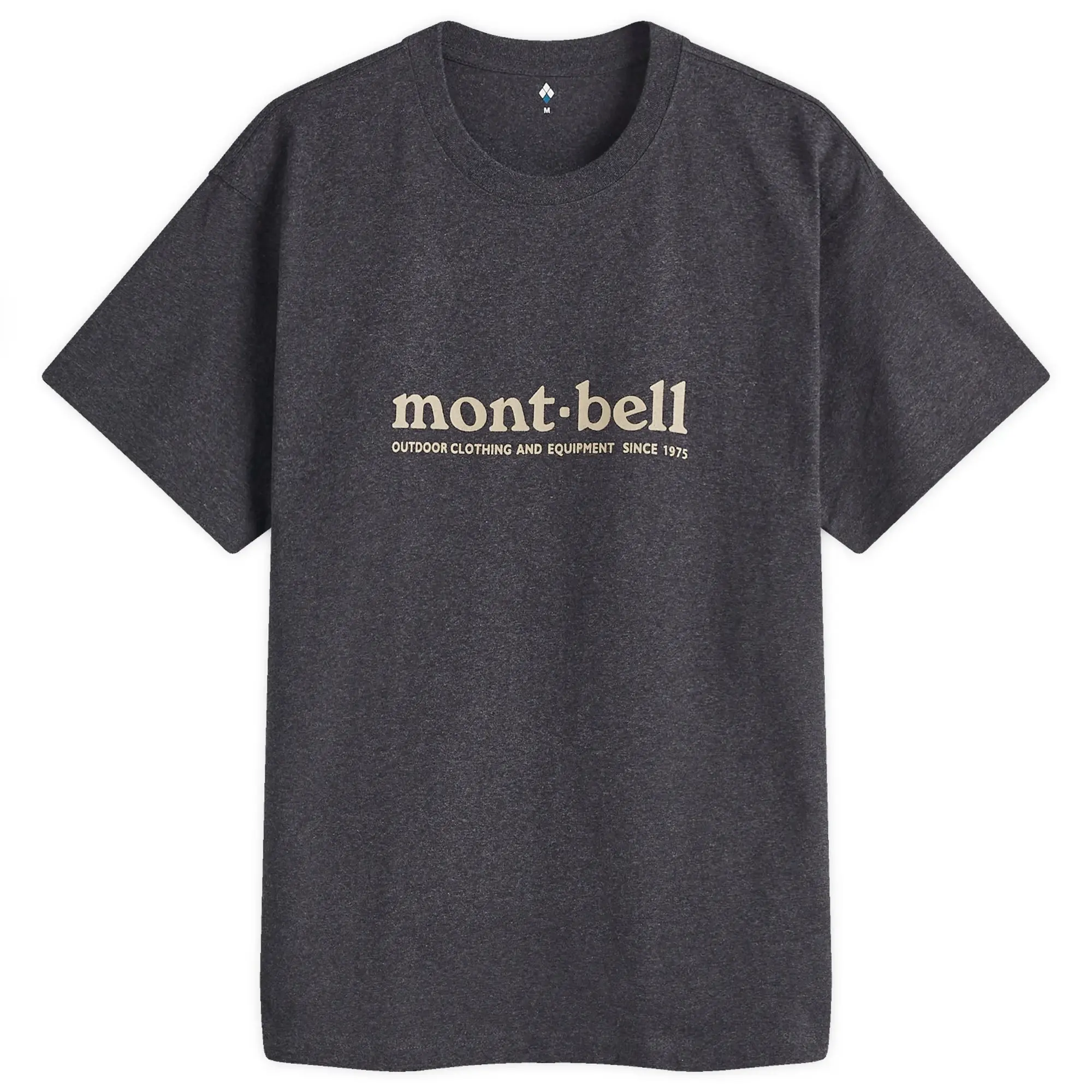 Montbell Men's Logo T-Shirt Dark Grey