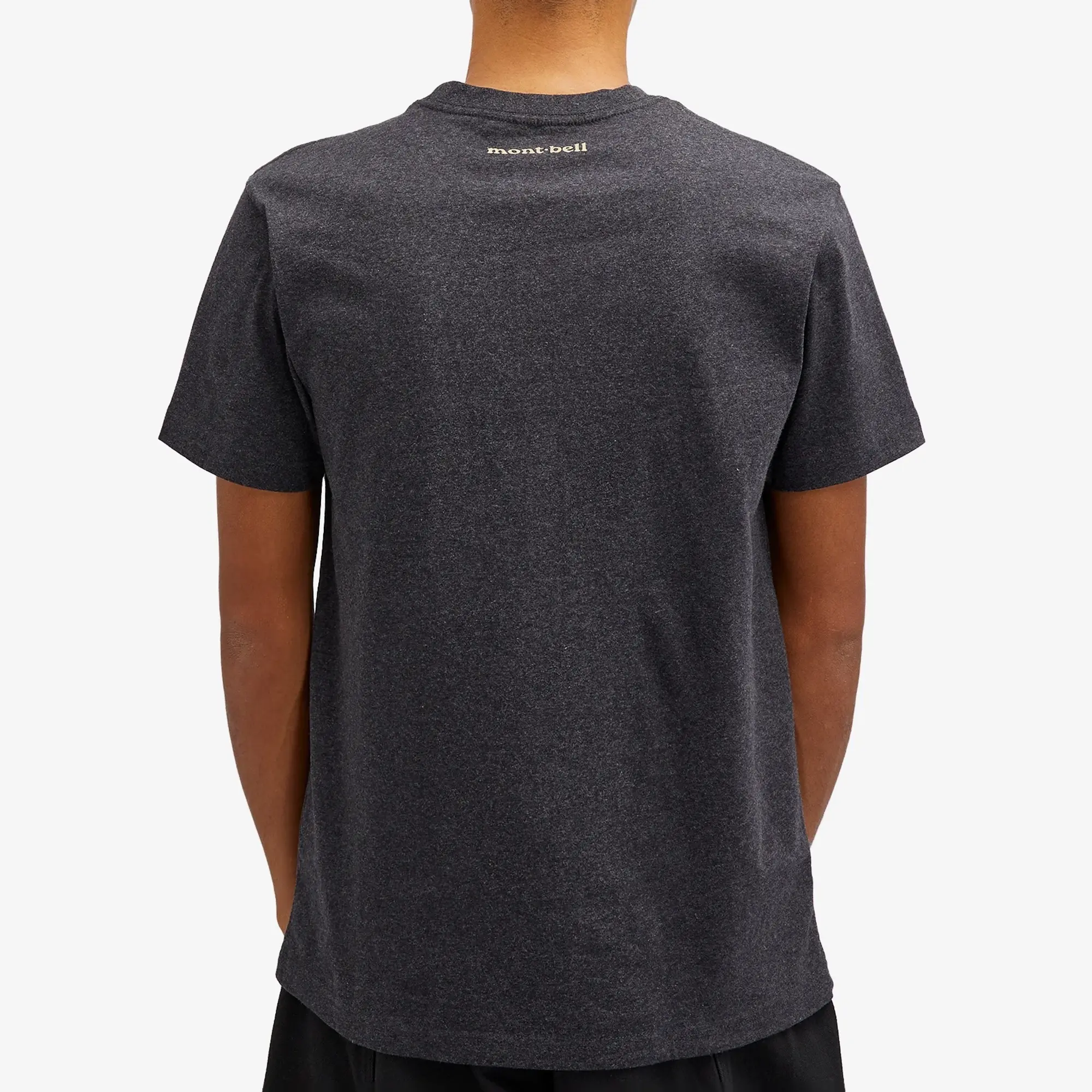 Montbell Men's Logo T-Shirt Dark Grey
