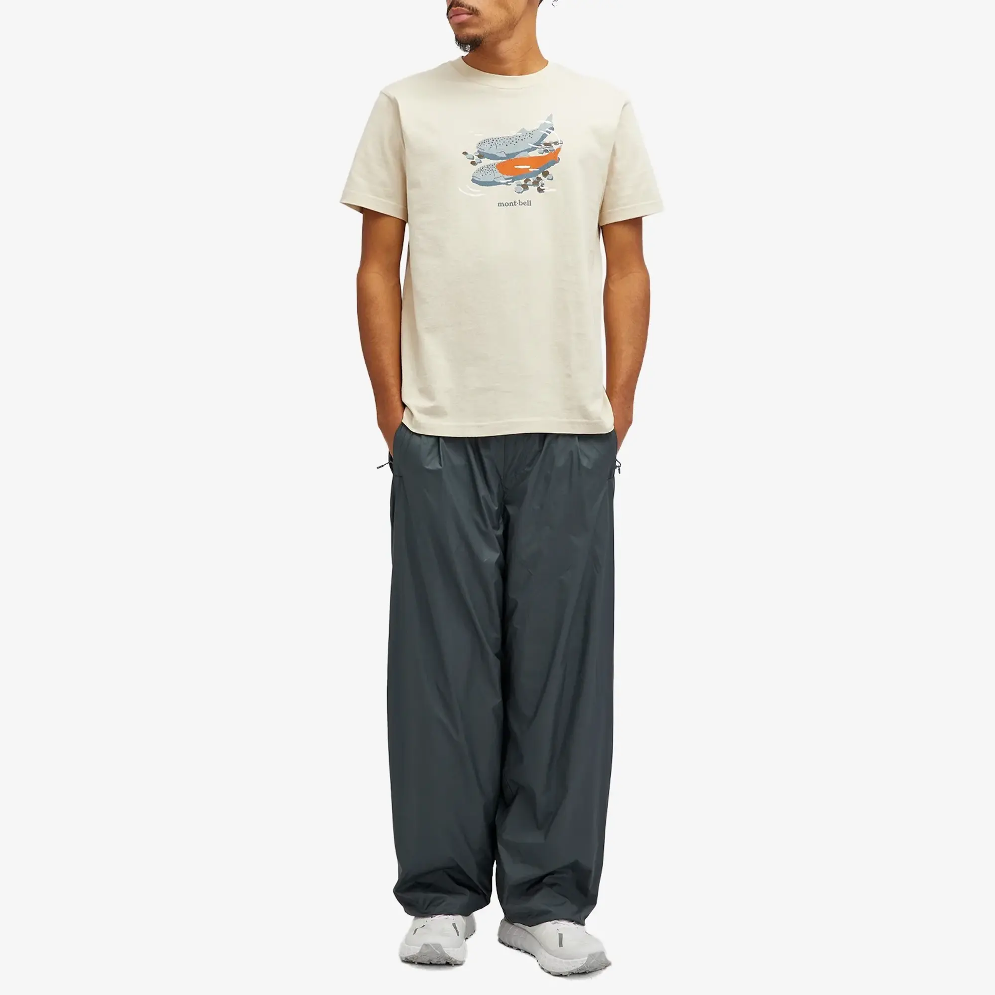 Montbell Men's Stringfish T-Shirt Ivory