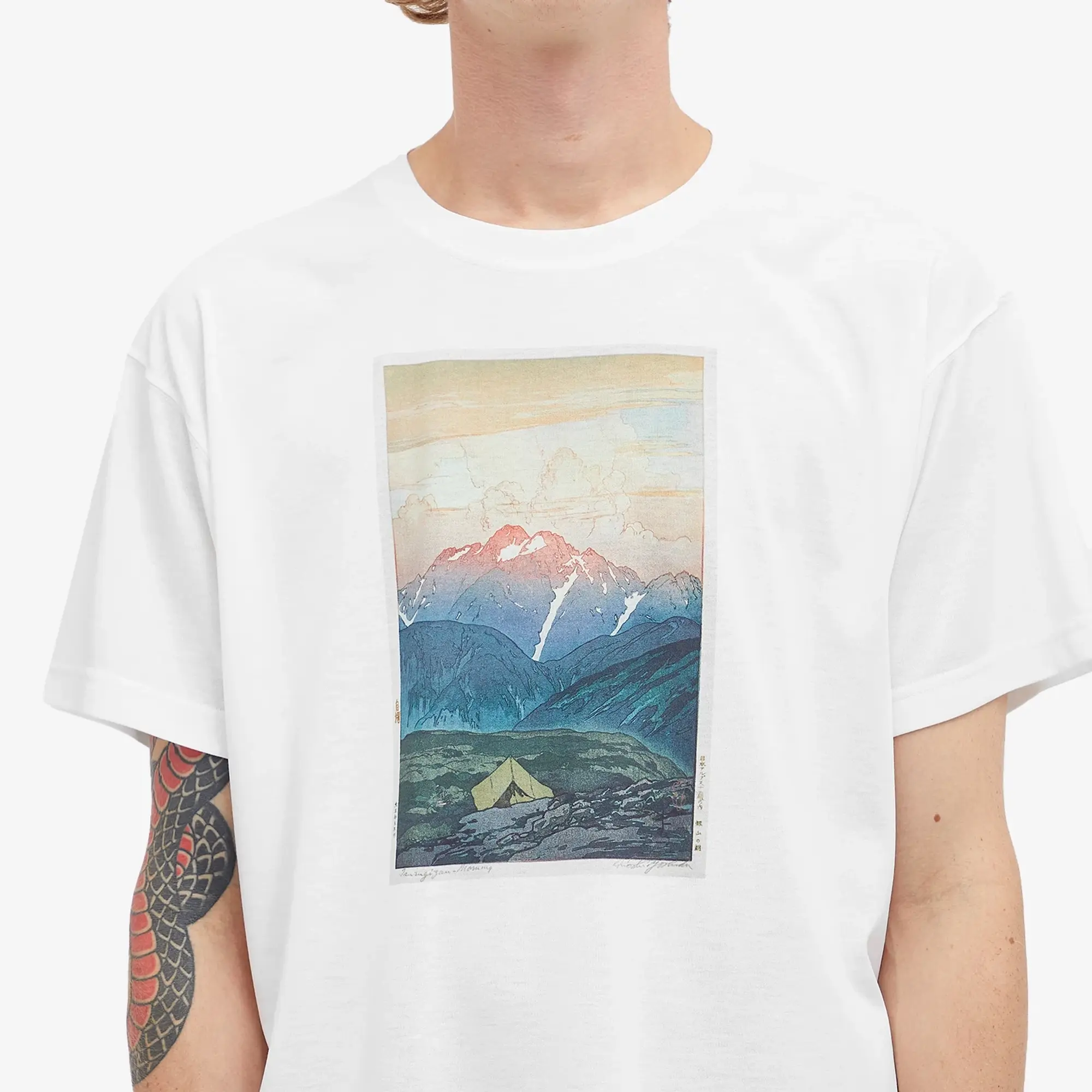 Montbell Men's Surugisan T-Shirt White