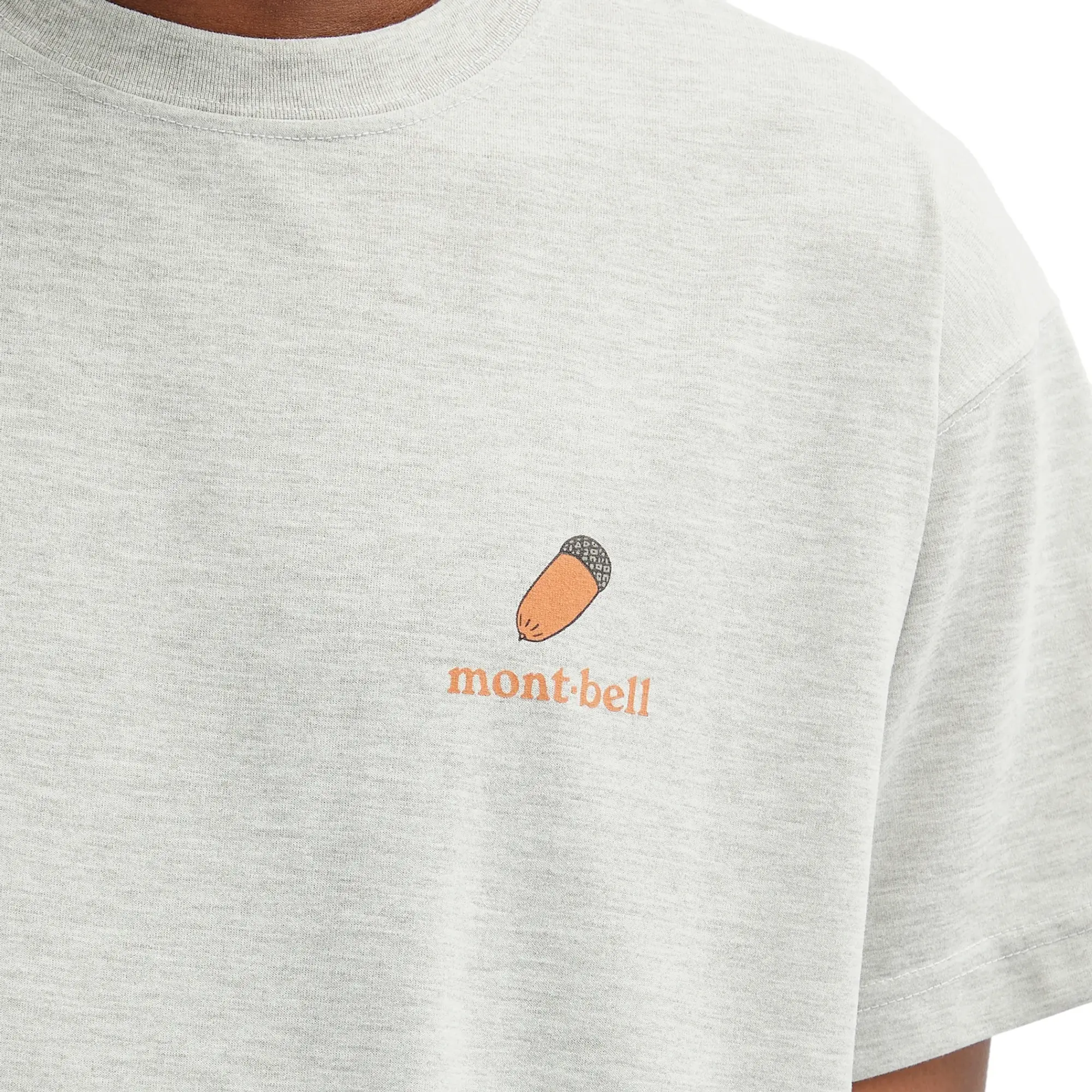 Montbell Men's Donguri T-Shirt Light Grey