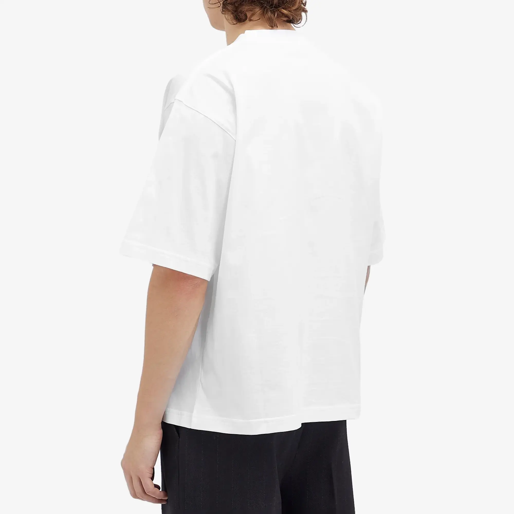 Marni Men's Scribble Logo T-Shirt Lily White