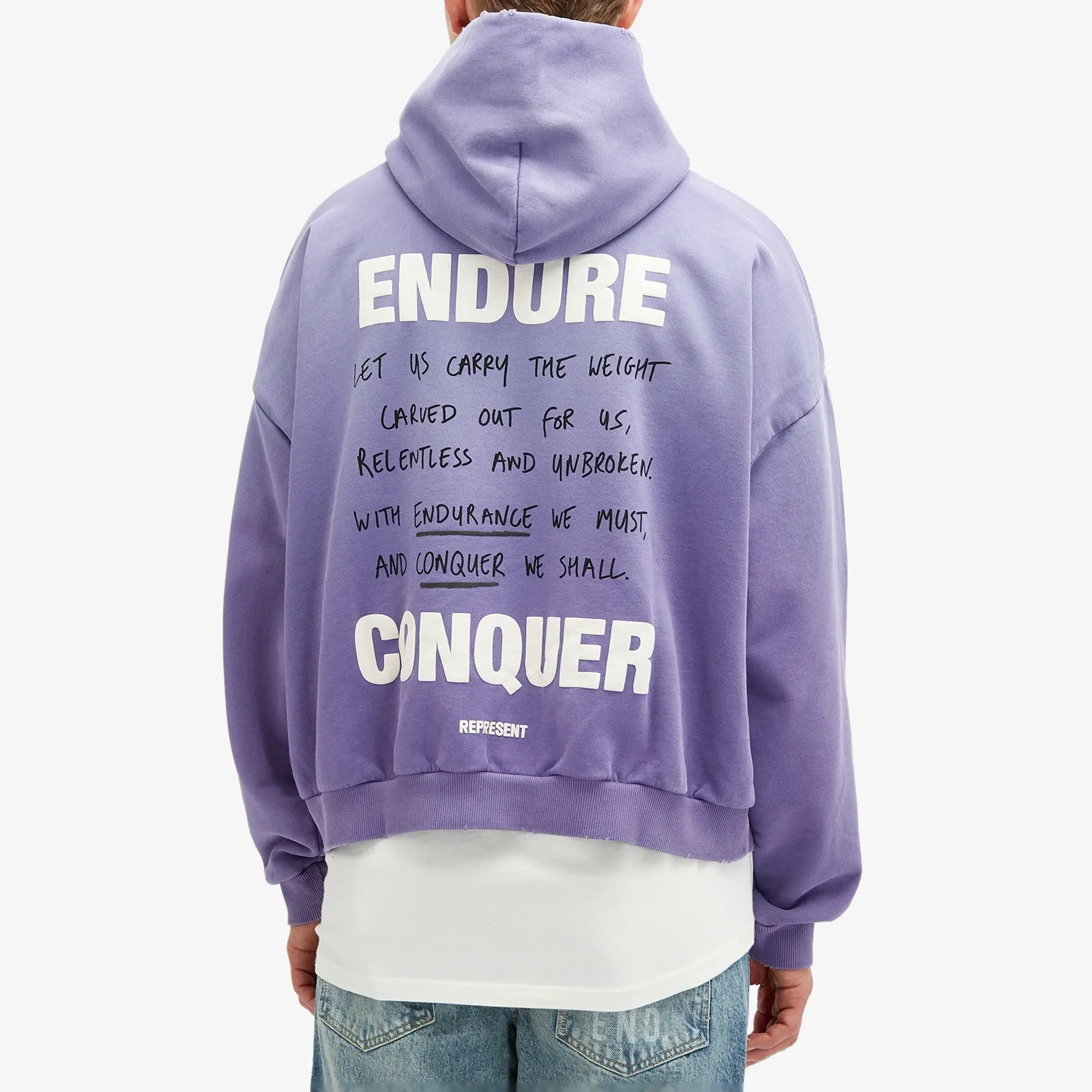 Represent Men's Atlas Hoodie Purple