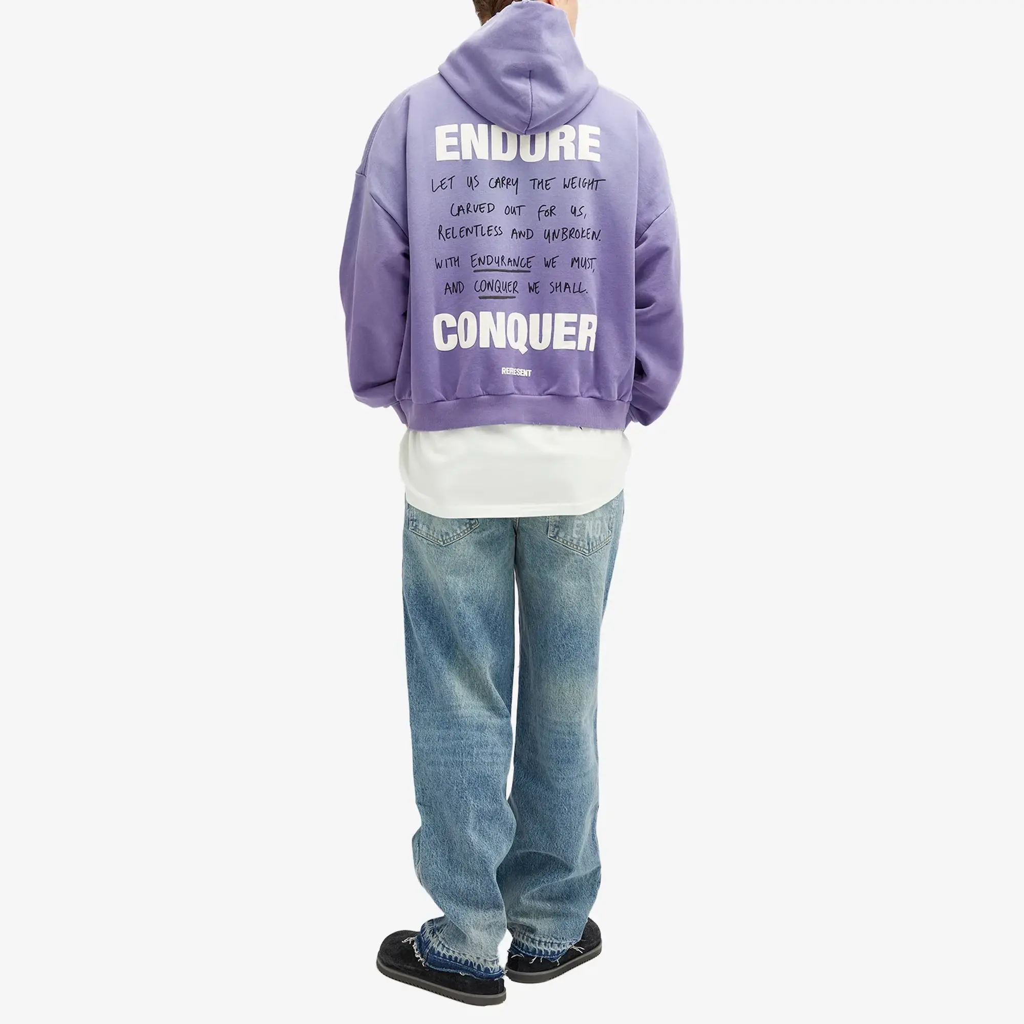 Represent Men's Atlas Hoodie Purple
