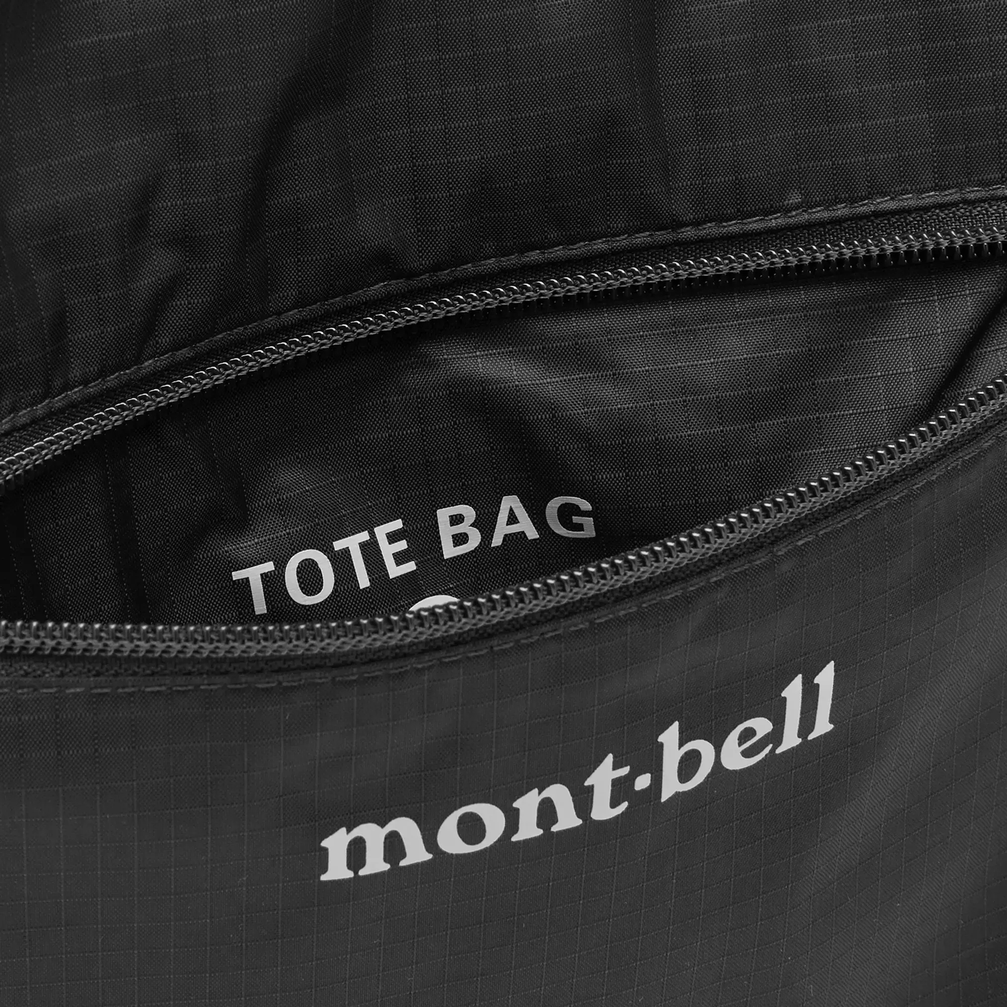 Montbell Men's Pocketable Ripstop Light Tote - M Black