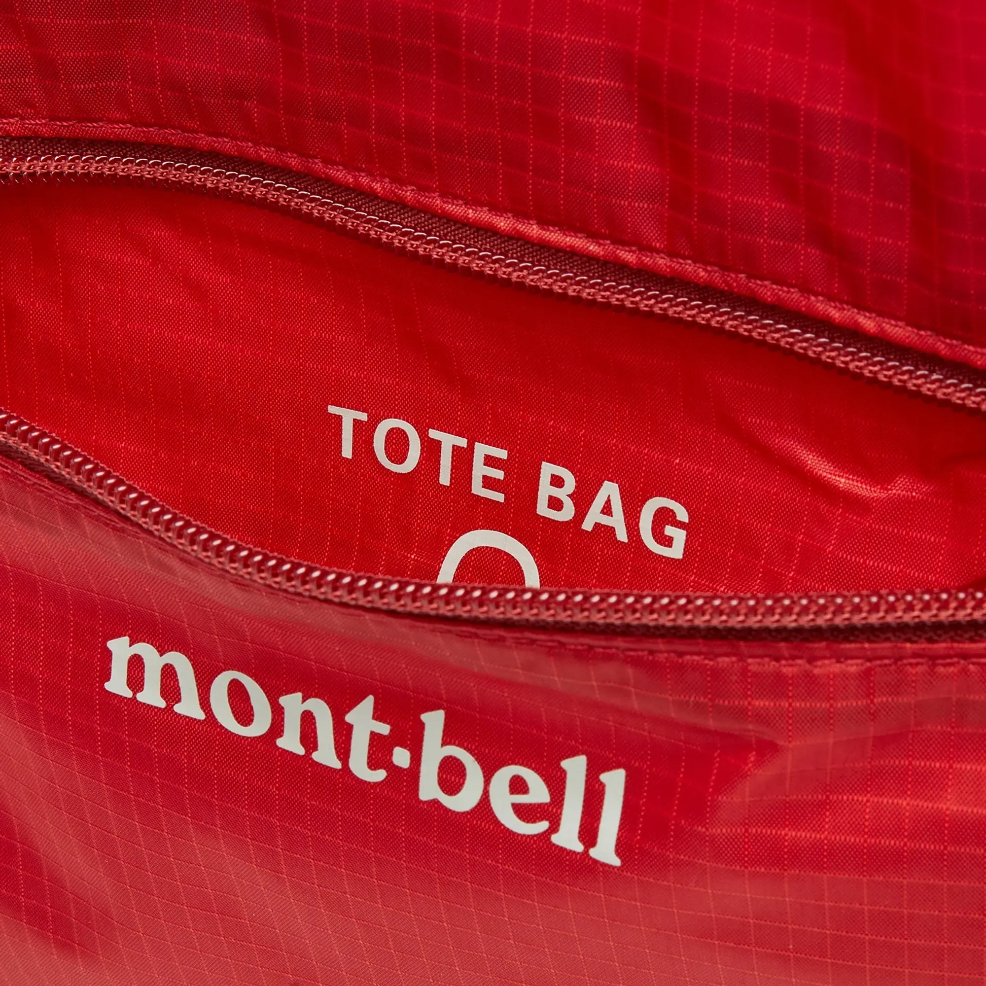 Montbell Men's Pocketable Ripstop Light Tote - M Red