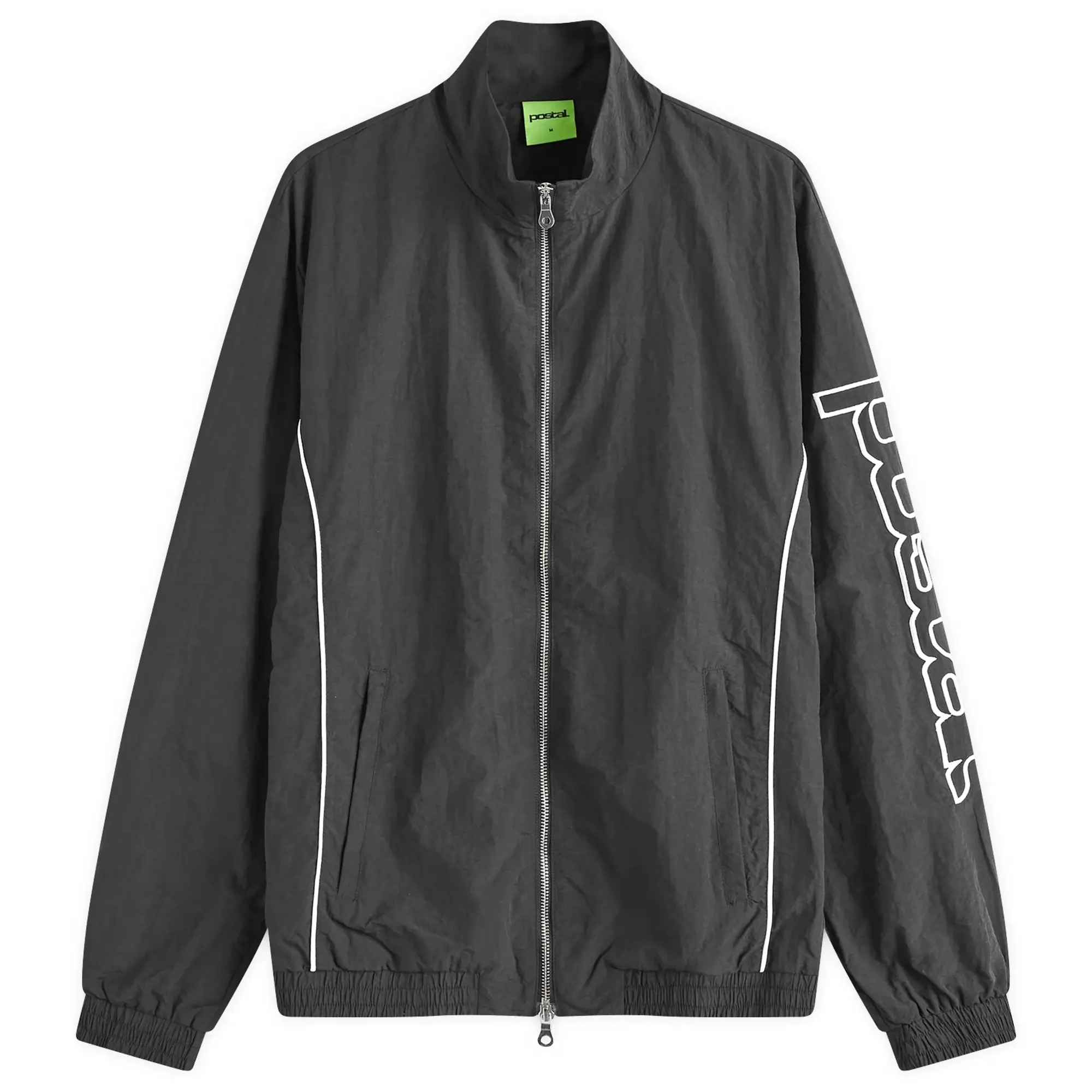 POSTAL Men's Arm Logo Track Jacket Black