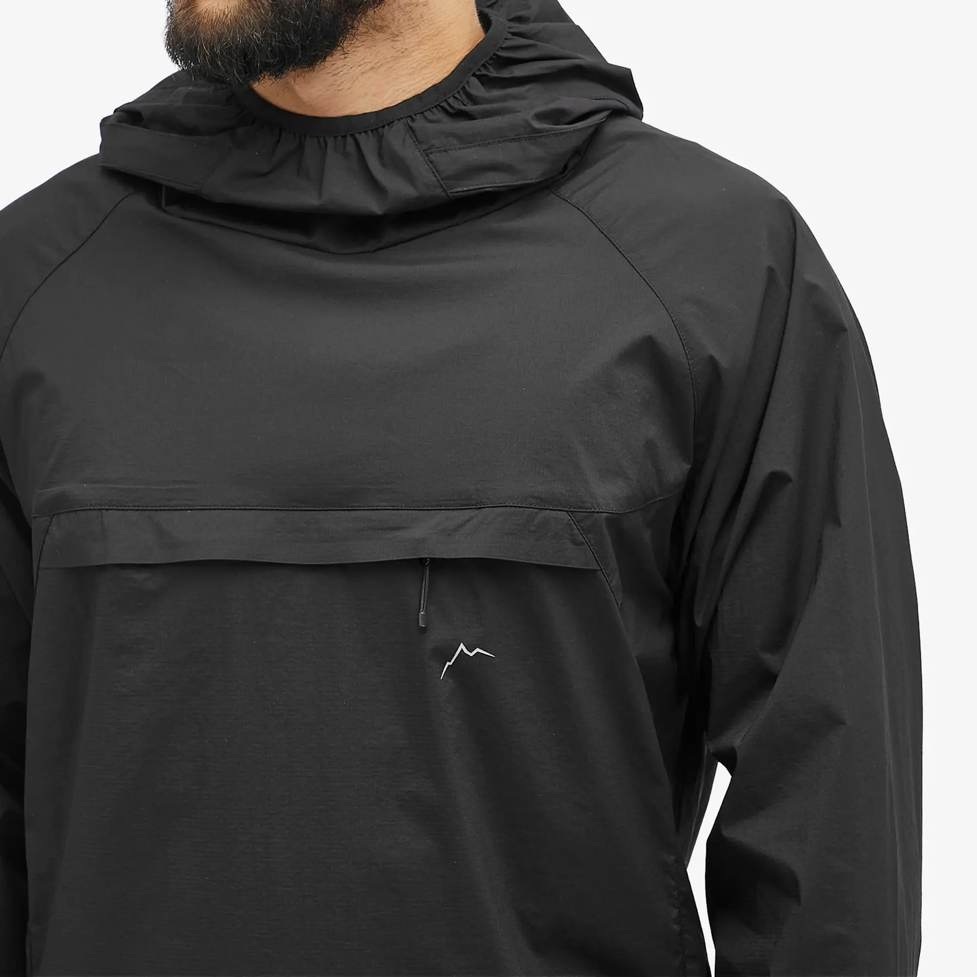 CAYL Men's Packable Stretch Hoodie Black