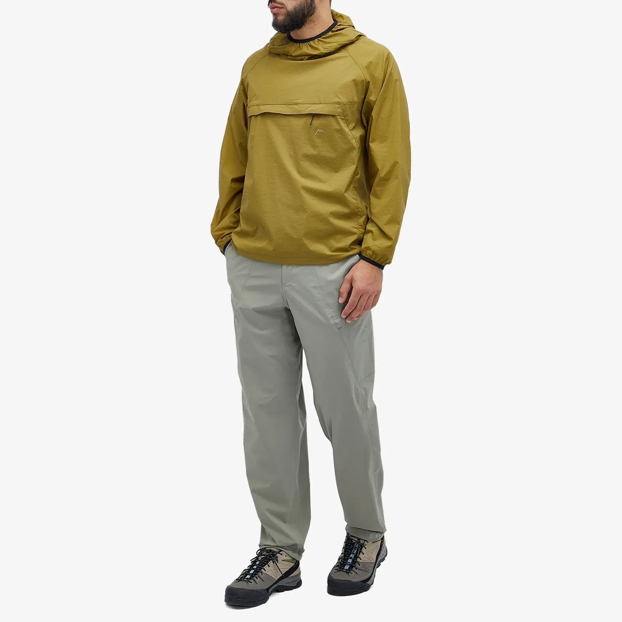 CAYL Men's Packable Stretch Hoodie Dark Moss