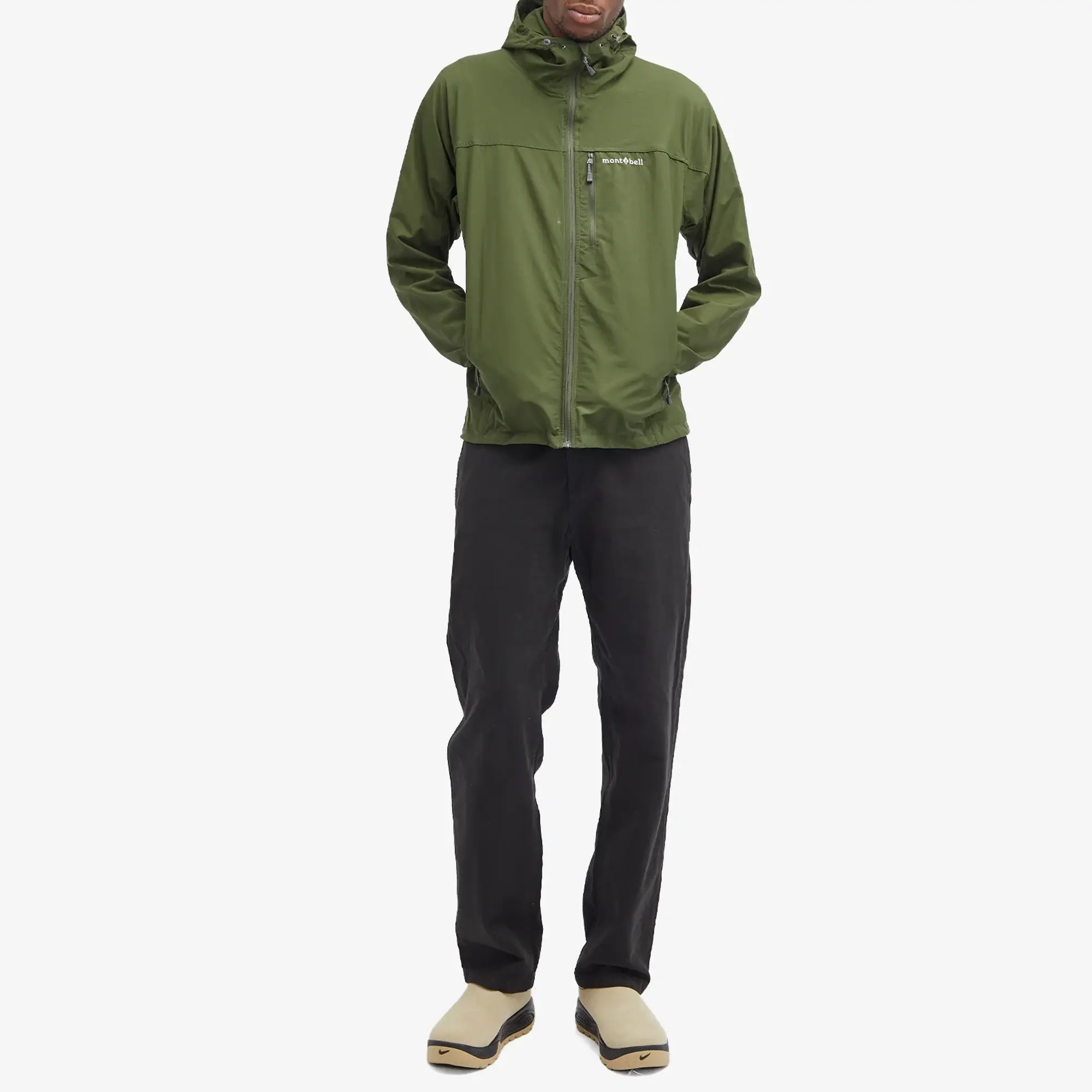 Montbell Men's O.D. Hooded Jacket Dark Green