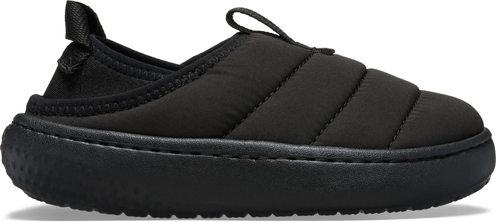 Crocs | Kids | Toddler Classic Puff Moc | Shoes | Black / Black | C8