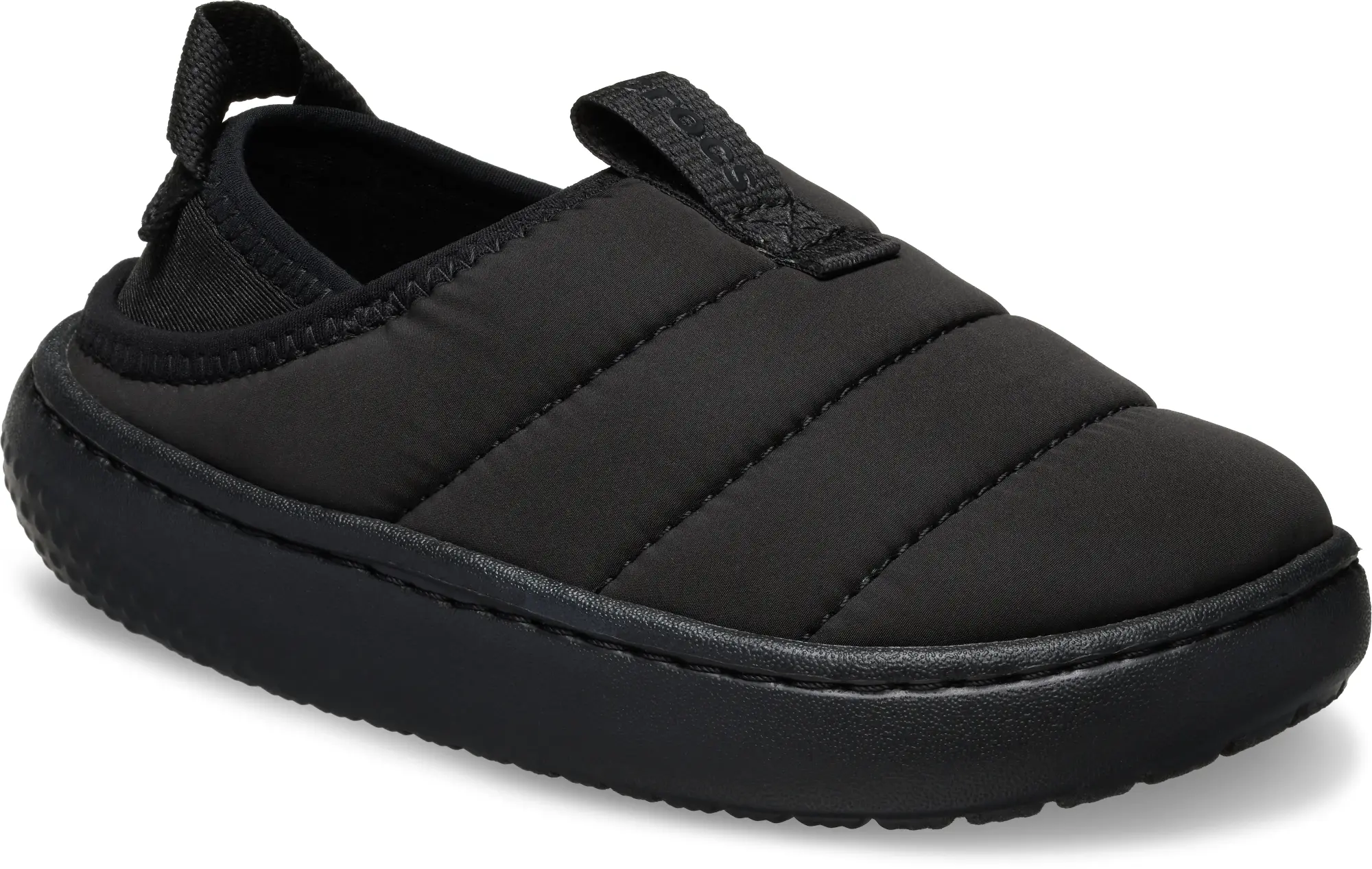 Crocs | Kids | Toddler Classic Puff Moc | Shoes | Black / Black | C8