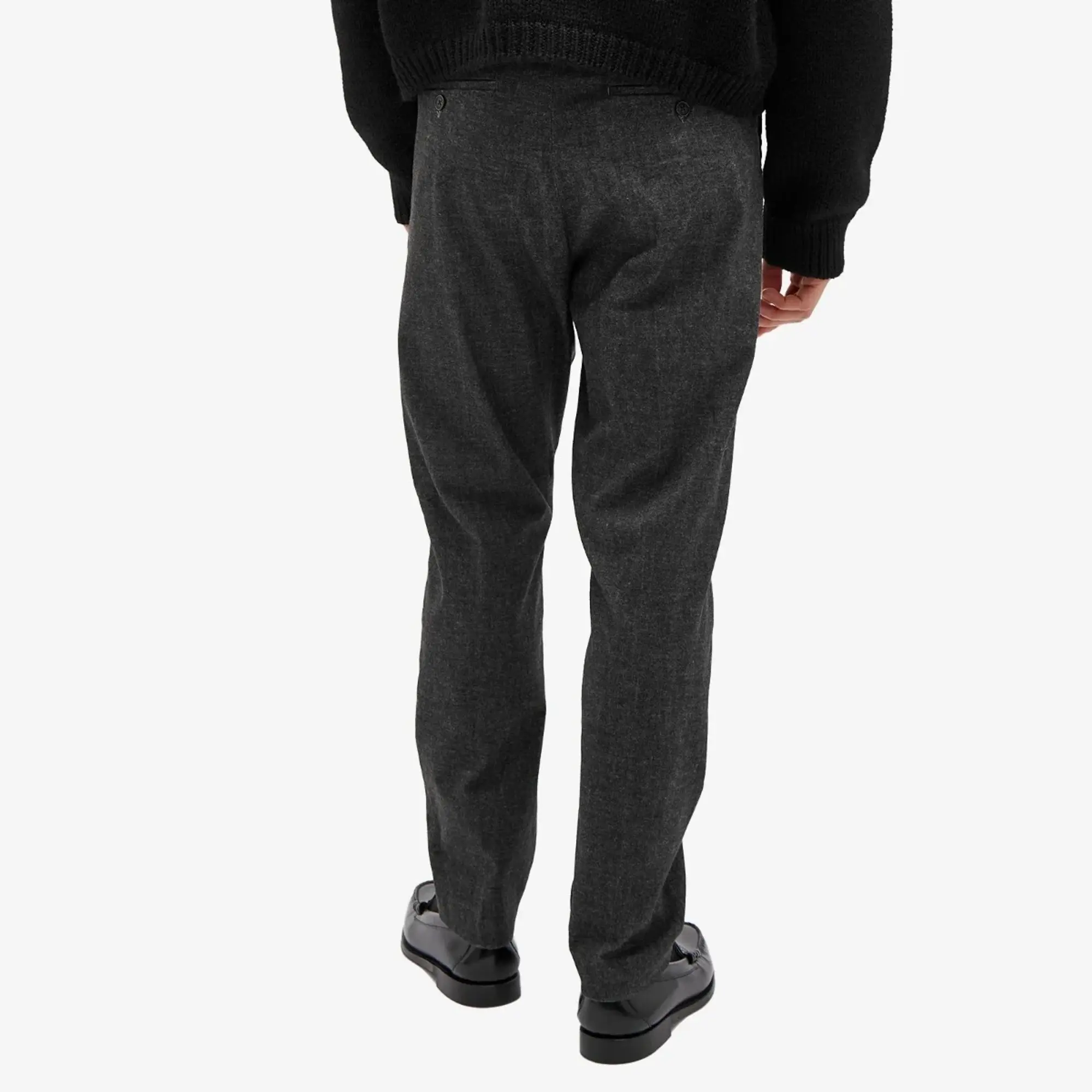 NN07 Men's Bill Relaxed Tapered Trousers Black