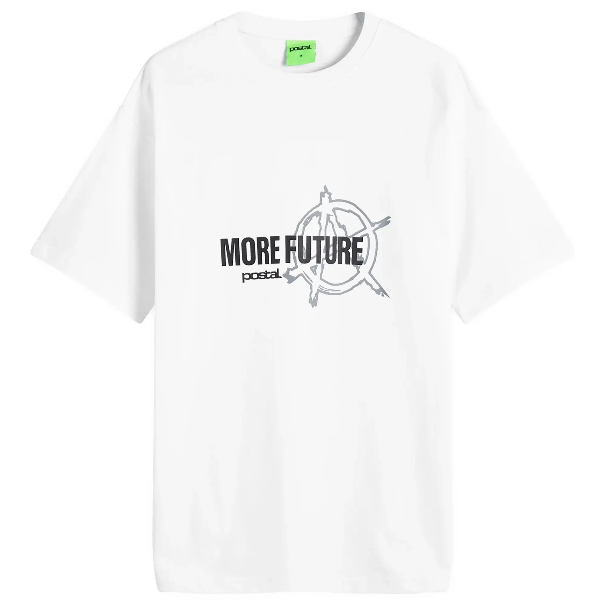 POSTAL Men's More Future T-Shirt White