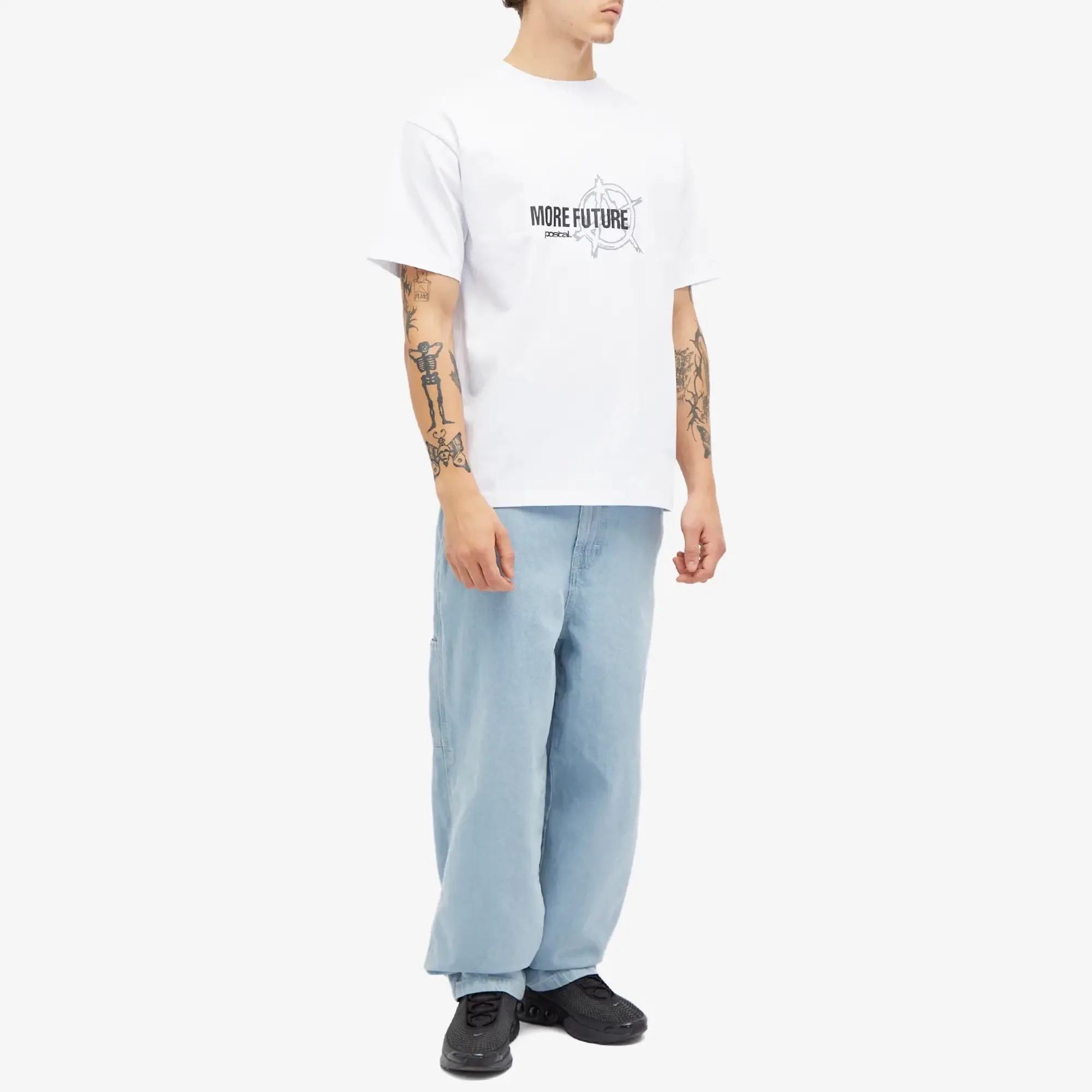 POSTAL Men's More Future T-Shirt White