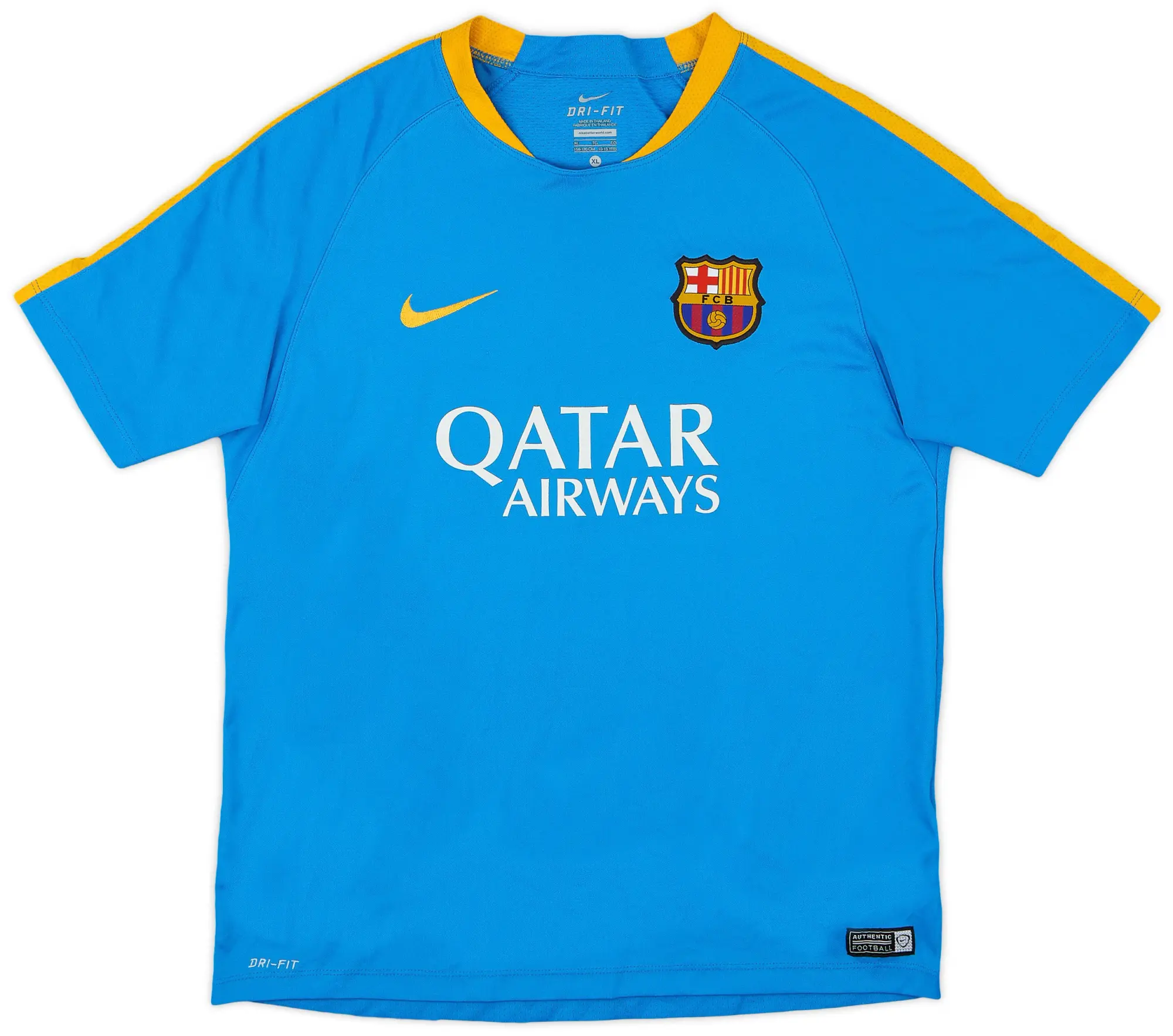 2015-16 Barcelona Nike Training Shirt - 9/10 - (XL.Boys)